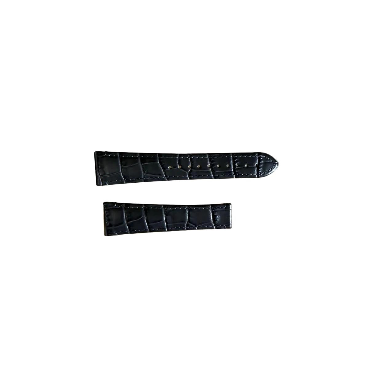 Authentic Oris Gray Leather Watch Strap Band 21mm 0752161