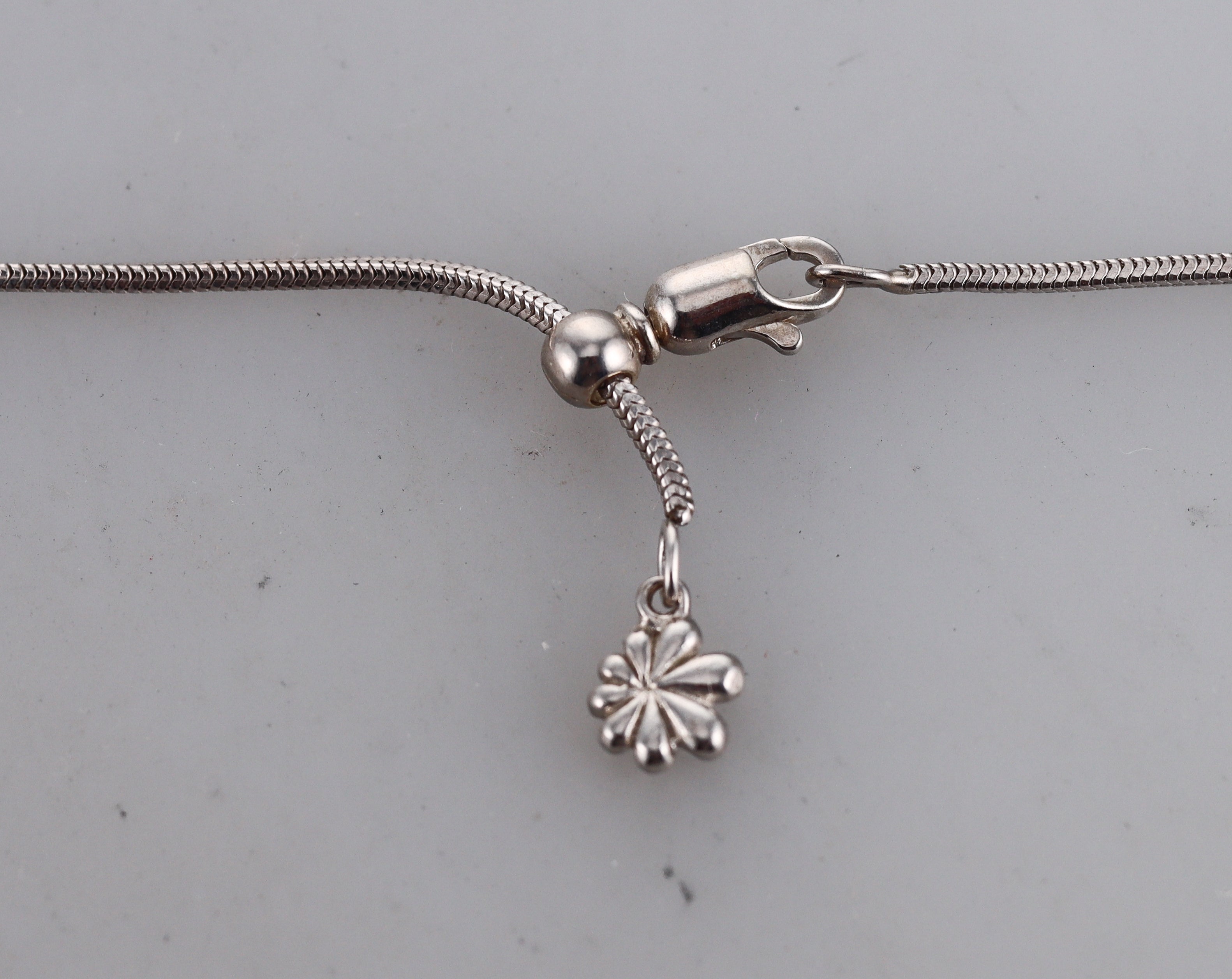 MarahLago Sterling Silver Larimar Pendant Necklace Retail $258 #068