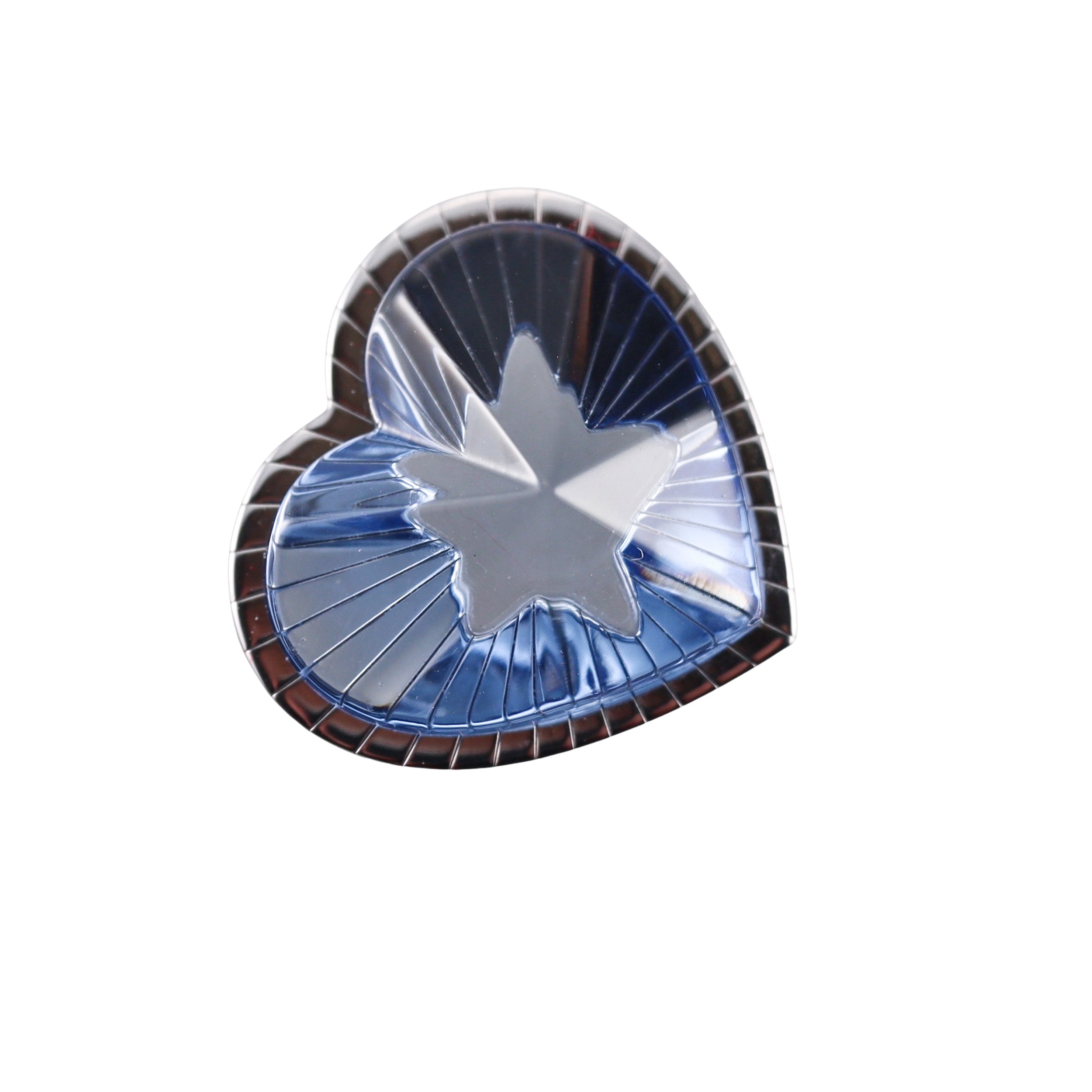Baccarat Etoile Mon Coeur Sterling Silver Heart Pendant 2812851