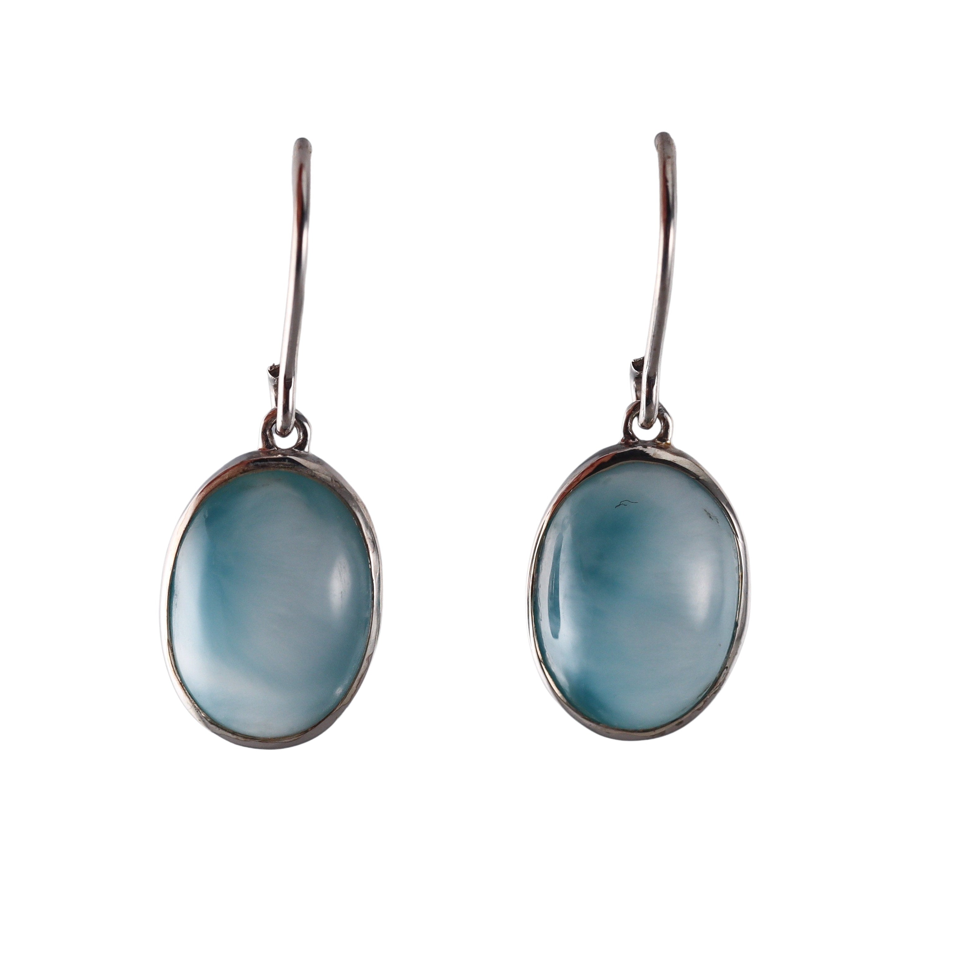 Marahlago Sterling Silver Larimar Earrings Retail $210