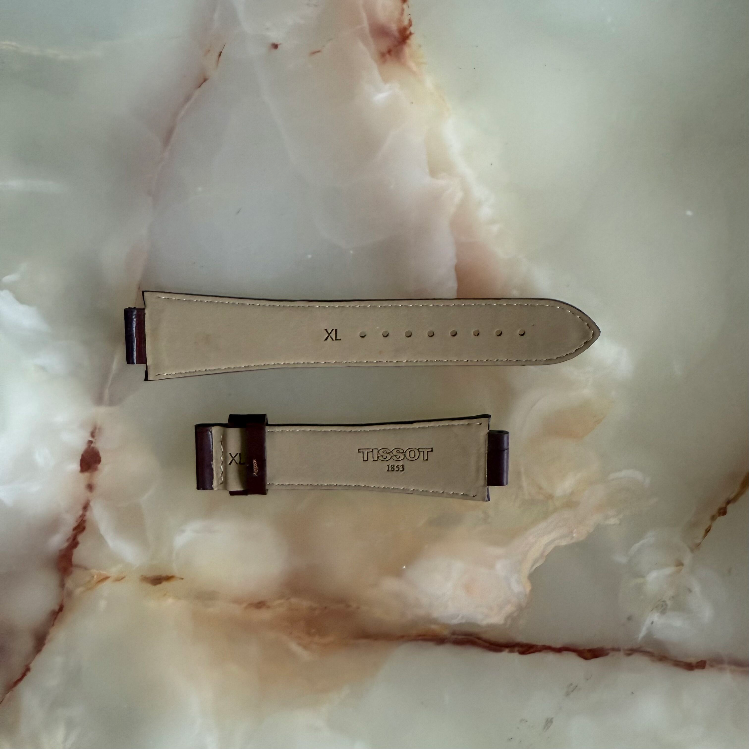 Authentic Tissot PRX Brown Alligator Watch Strap Band 23mm