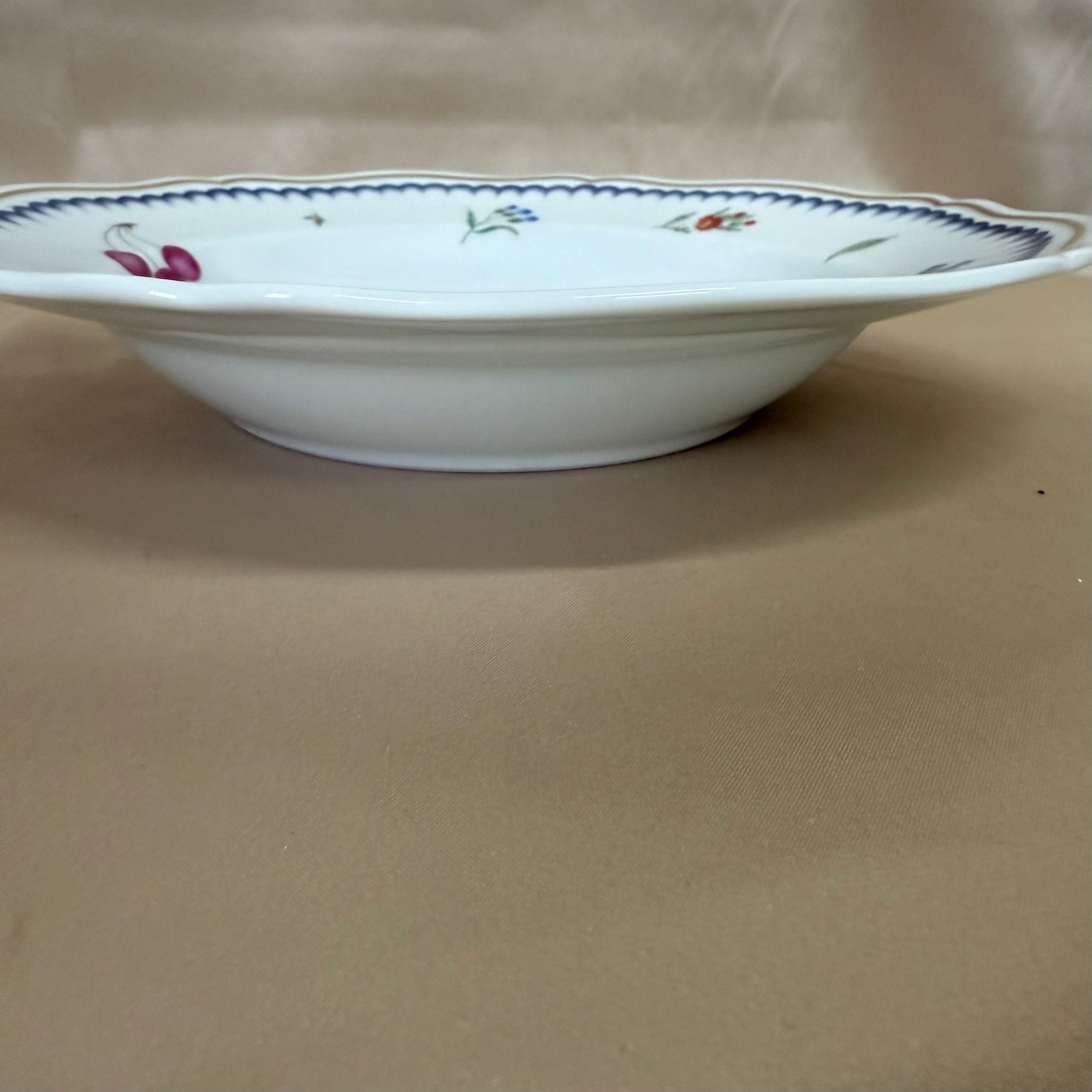 Richard Ginori Antico Doccia Italian Fruits 5 pc Dinner Place Setting