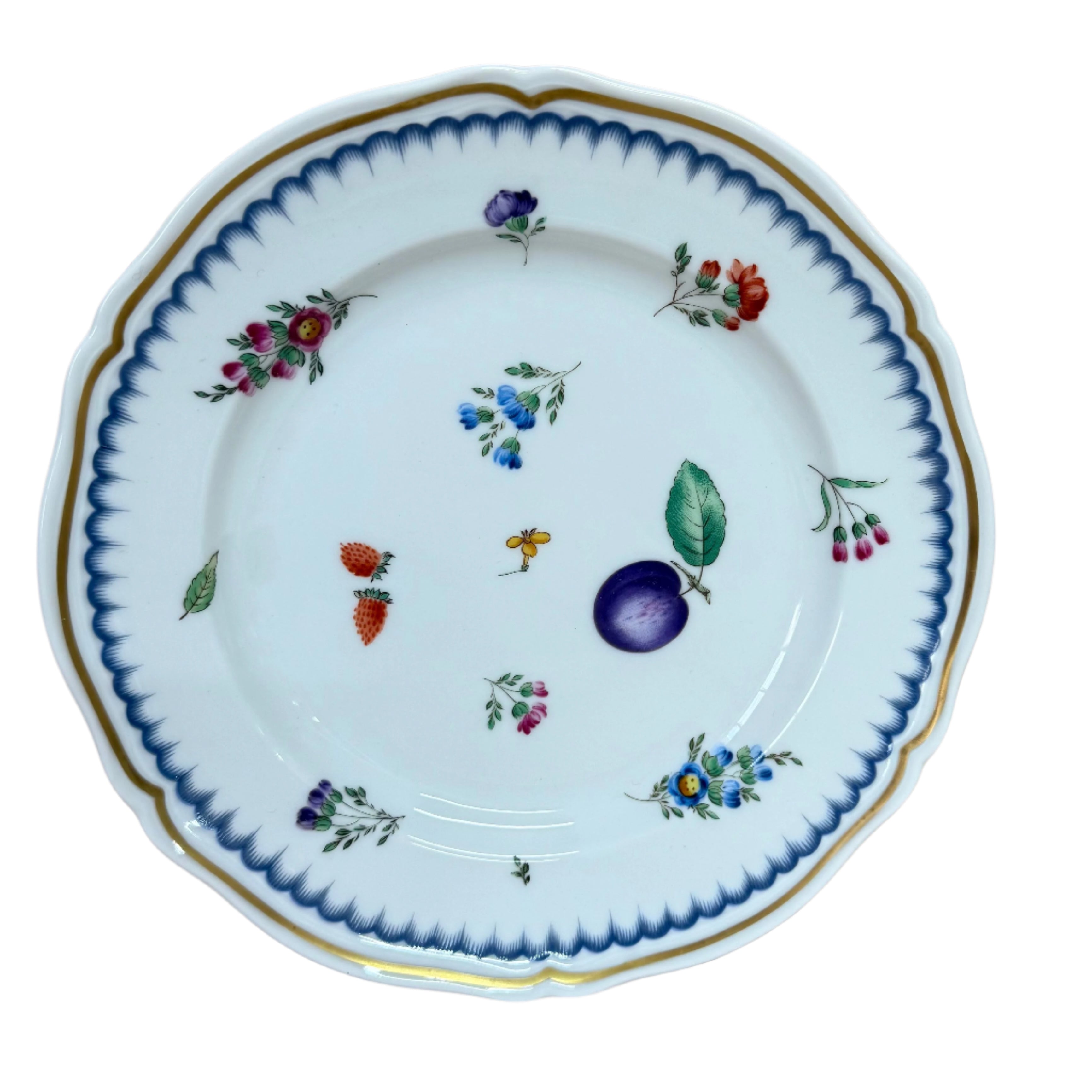 Richard Ginori Antico Doccia Italian Fruits 5 pc Dinner Place Setting