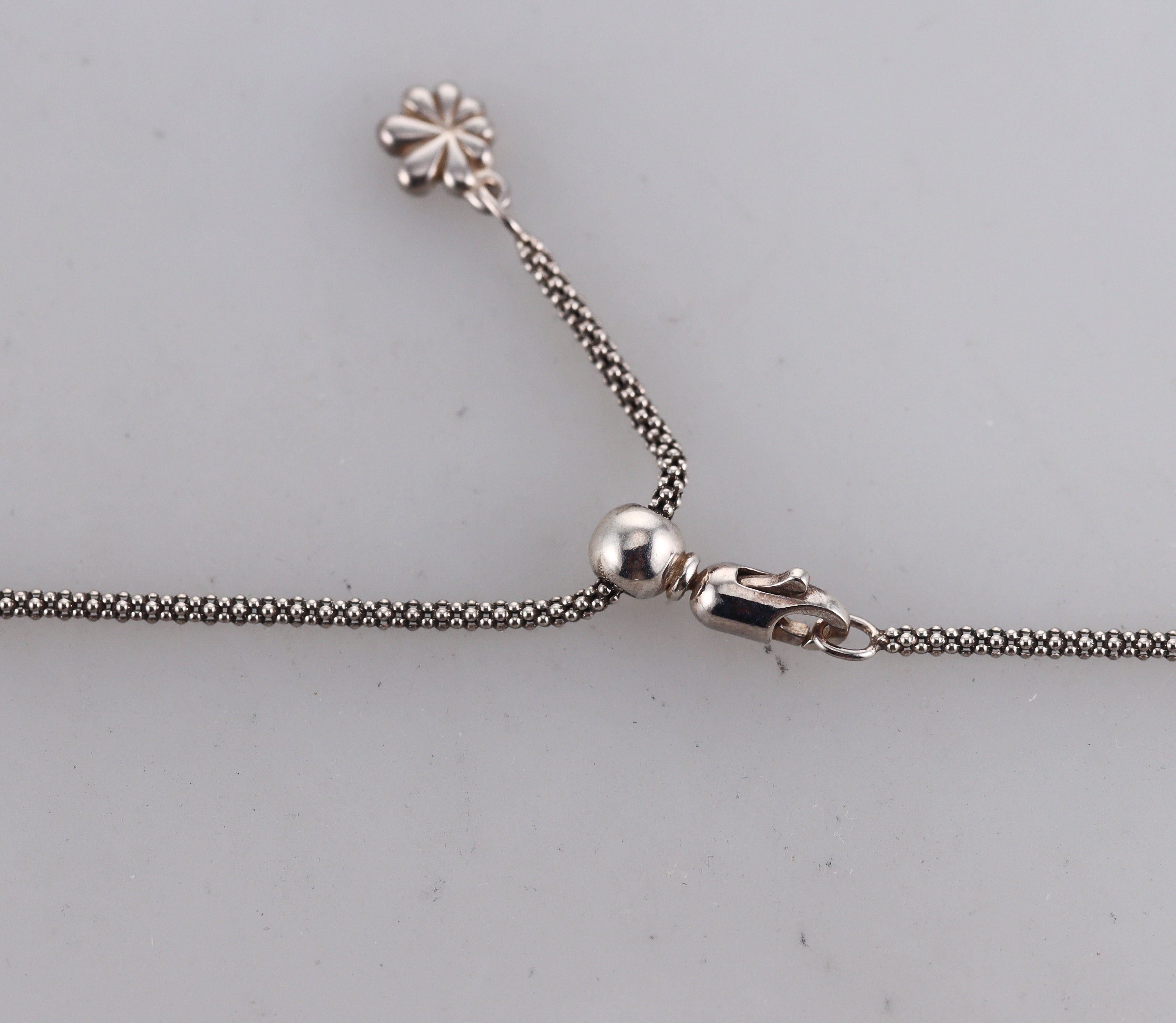 MarahLago Sterling Silver Larimar Pendant Necklace Retail $272 #035