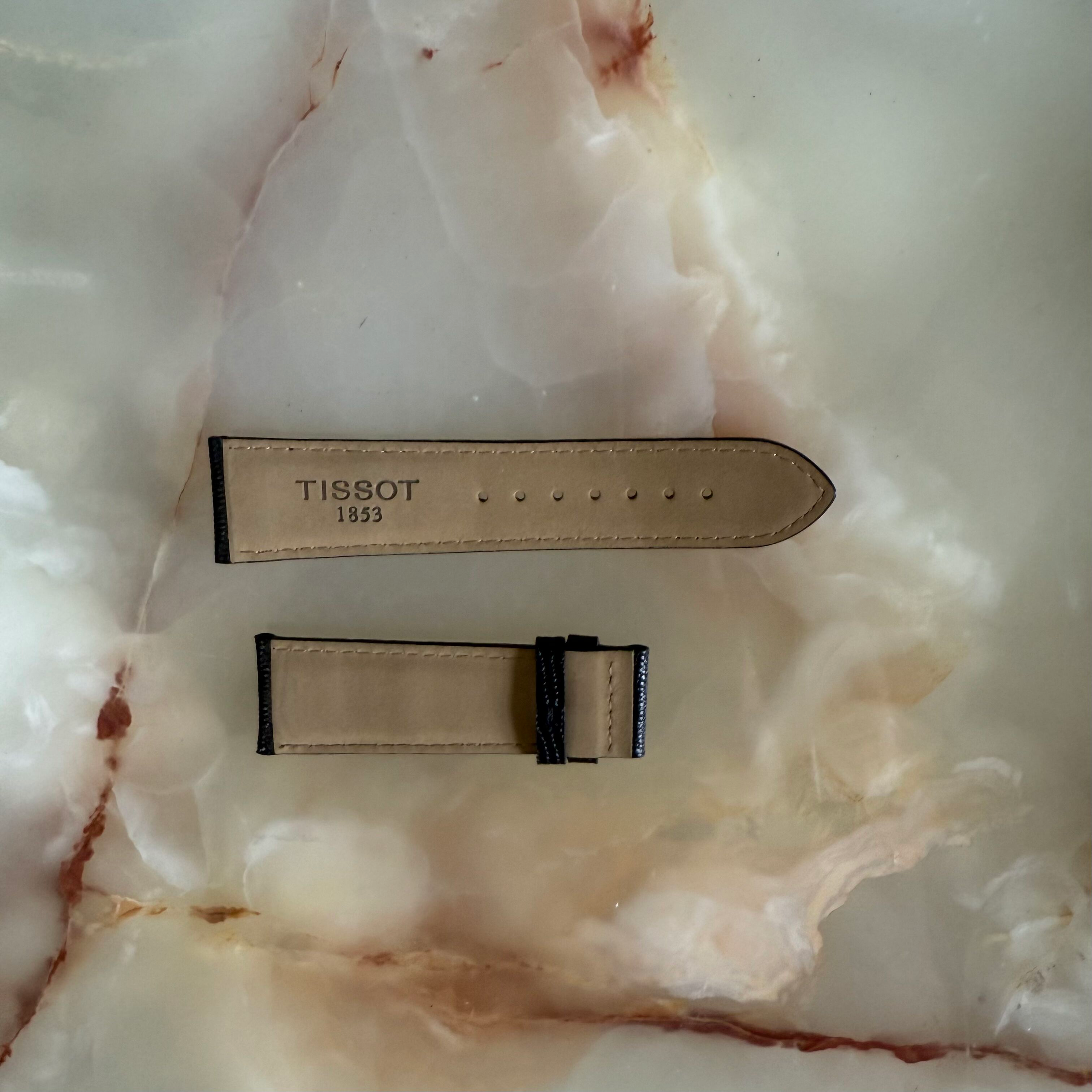 Authentic Tissot PRC 200 Back Lizard Watch Strap Band 20mm T610028546