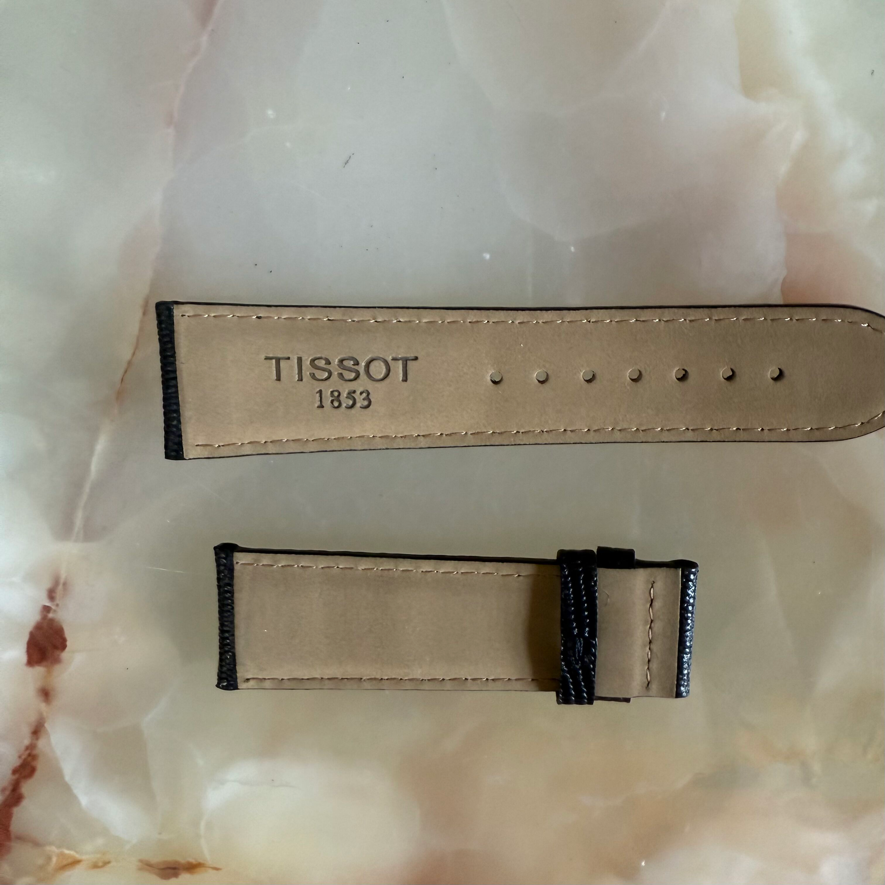 Authentic Tissot PRC 200 Back Lizard Watch Strap Band 20mm T610028546
