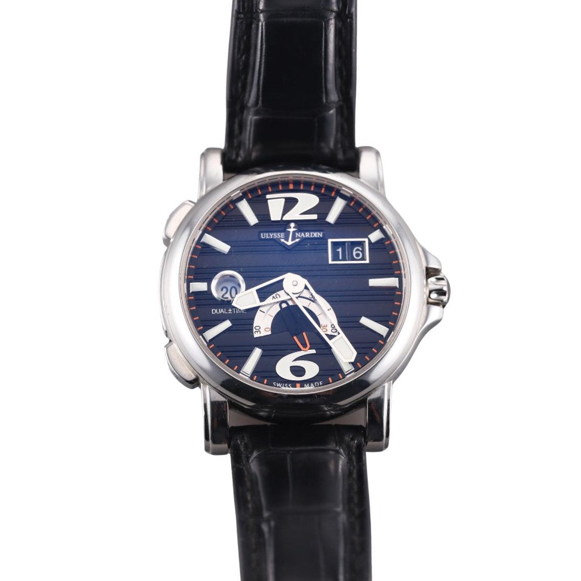 Ulysse Nardin GMT Big Date Automatic Watch 243-55/62