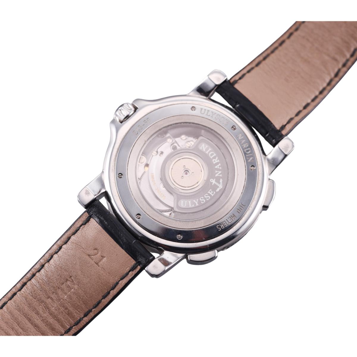 Ulysse Nardin GMT Big Date Automatic Watch 243-55/62