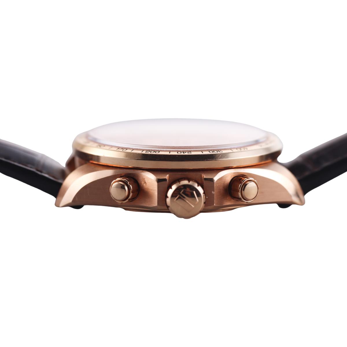 Tag Heuer Grand Carrera Gold Calibre 17 Automatic Watch CAV514C
