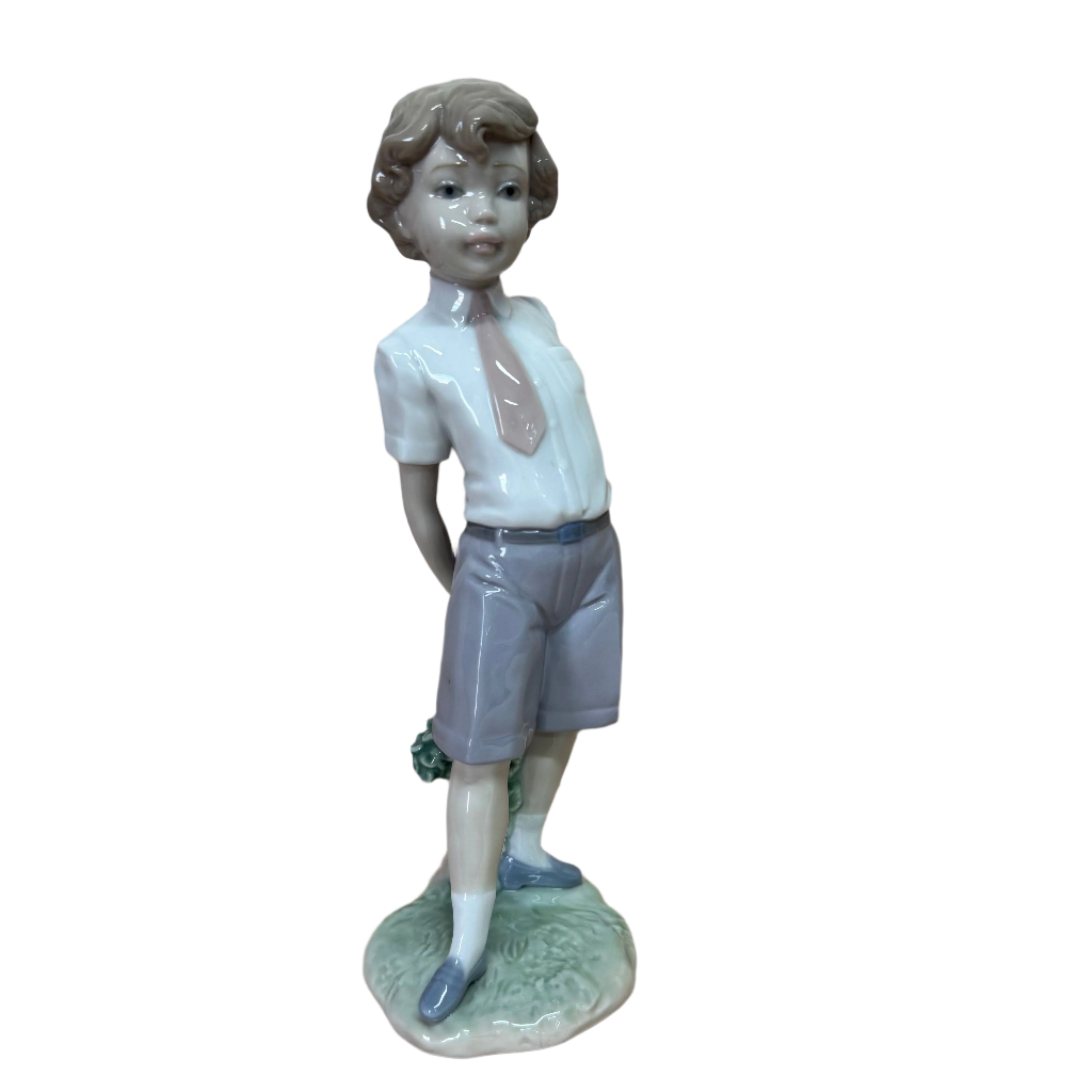 LLADRO School Boy Figurine 06813