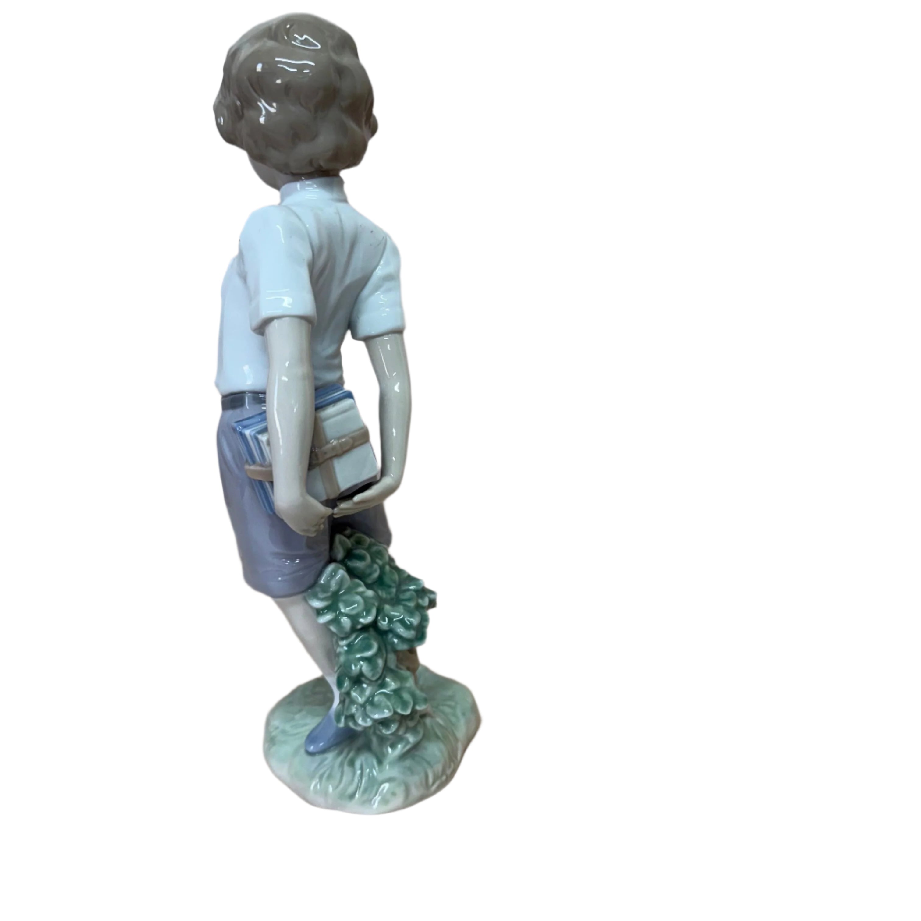 LLADRO School Boy Figurine 06813