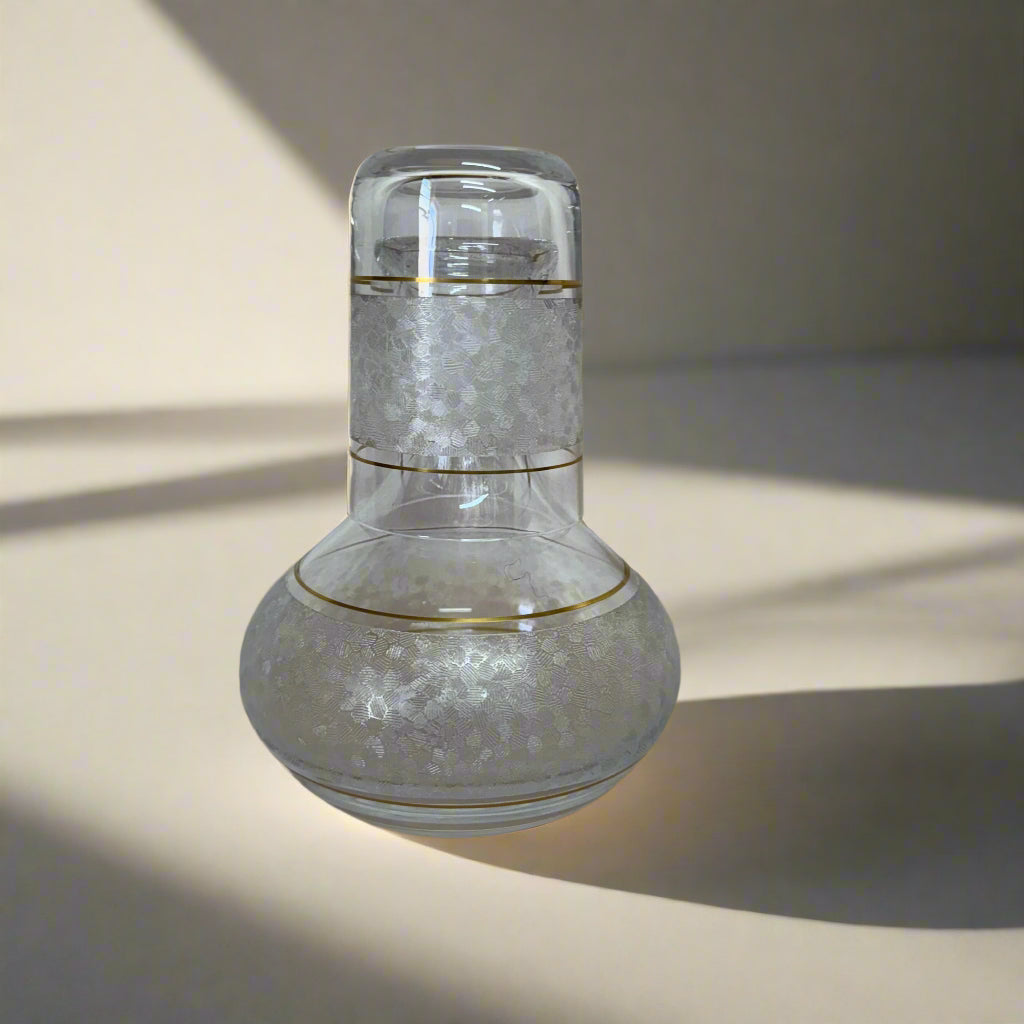 Saint-Louis Crystal Bedside Night Set Carafe & Tumbler