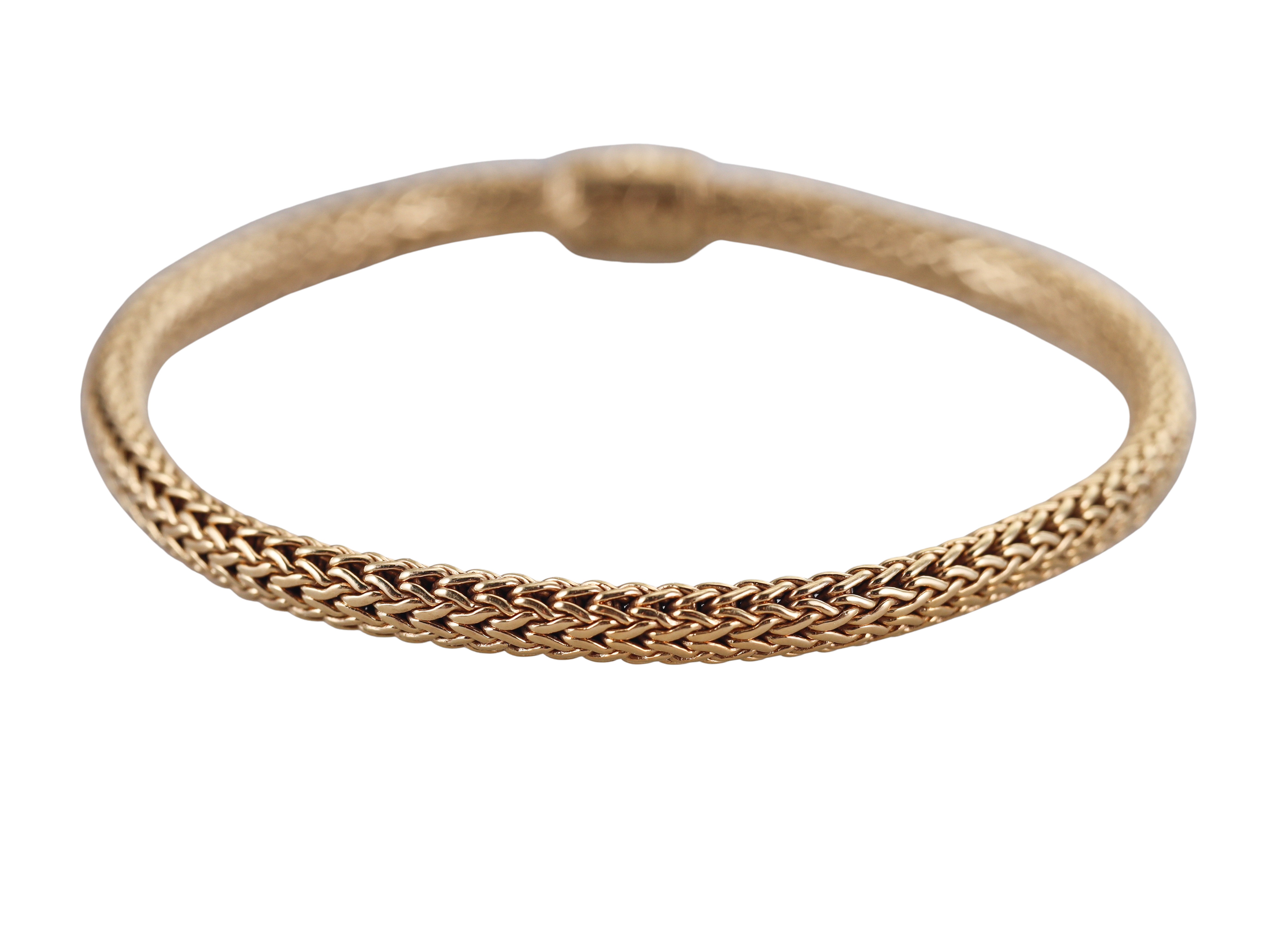 John Hardy 18k Diamond Classic Chain Bracelet