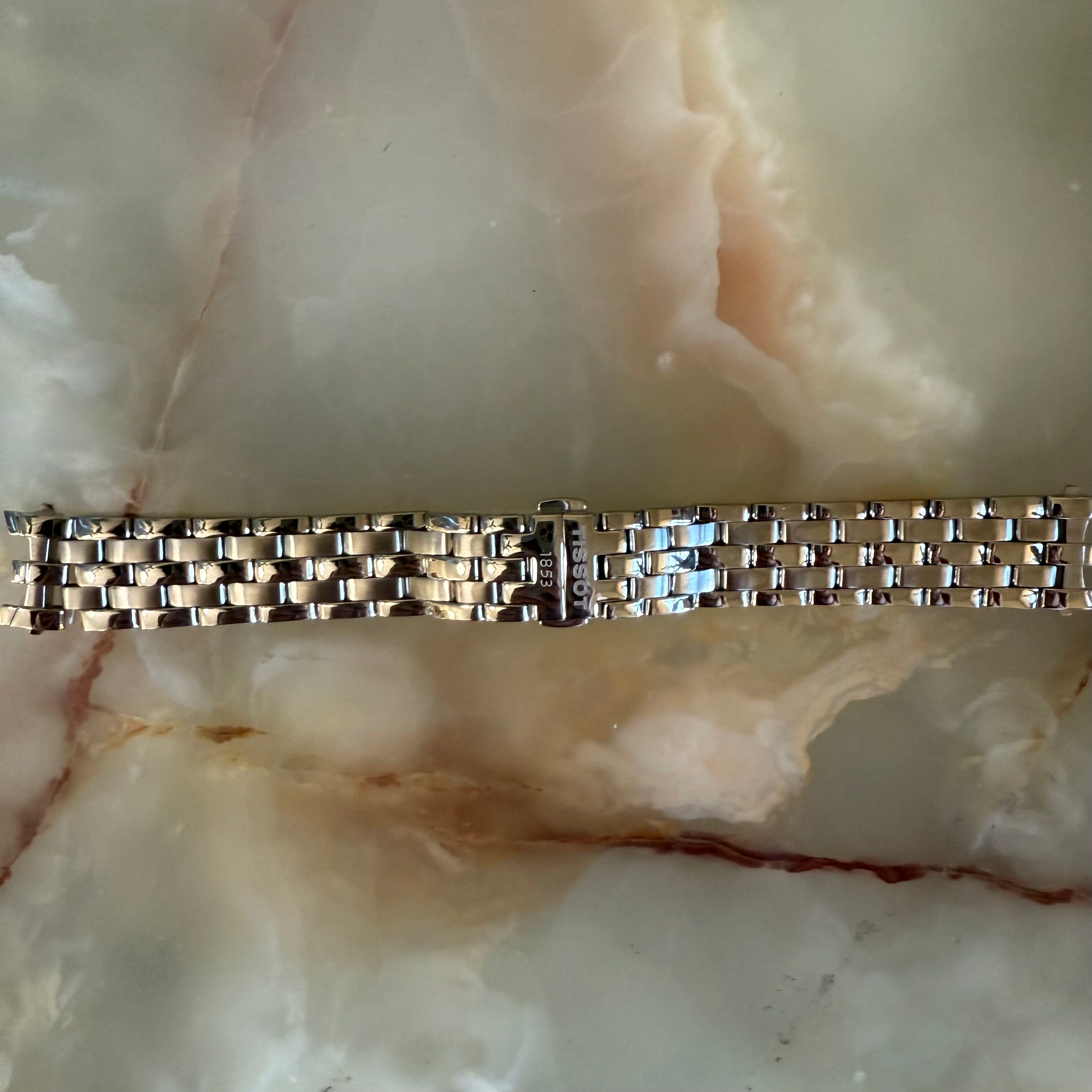 Authentic Tissot Ballade vStainless Steel Watch Bracelet 20mm T605.R460110