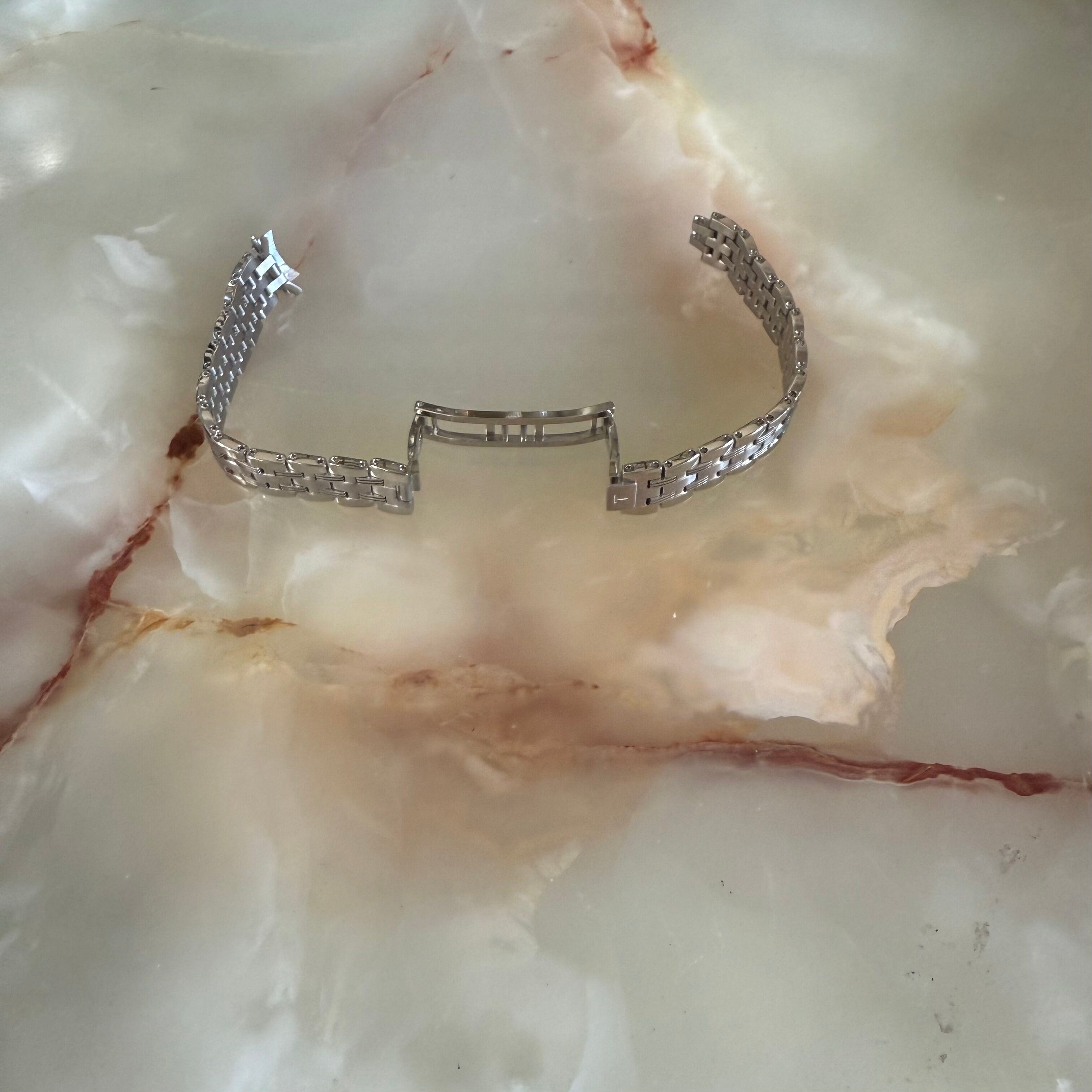 Authentic Tissot Stainless Steel Watch Bracelet 13mm T605013843