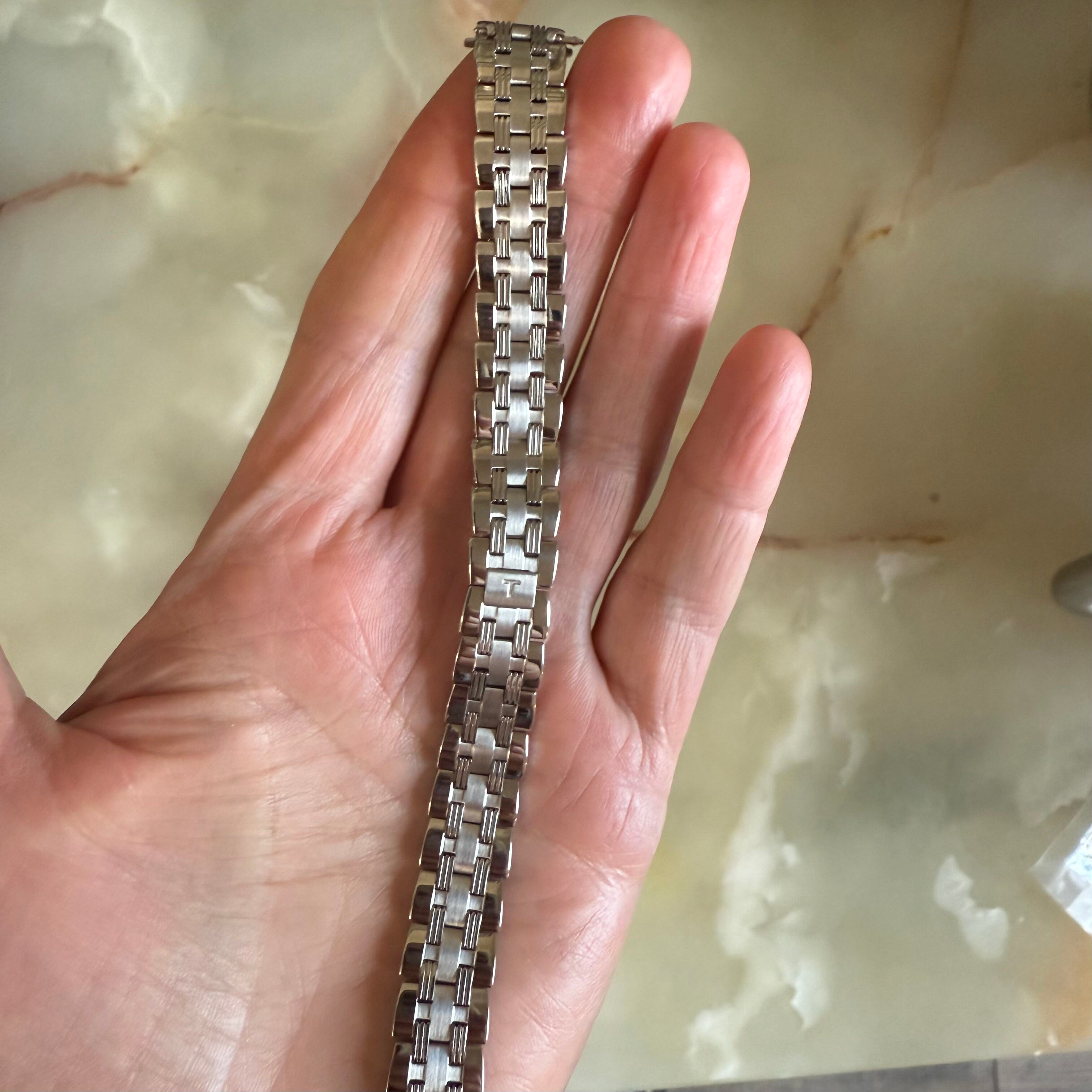 Authentic Tissot Stainless Steel Watch Bracelet 13mm T605013843