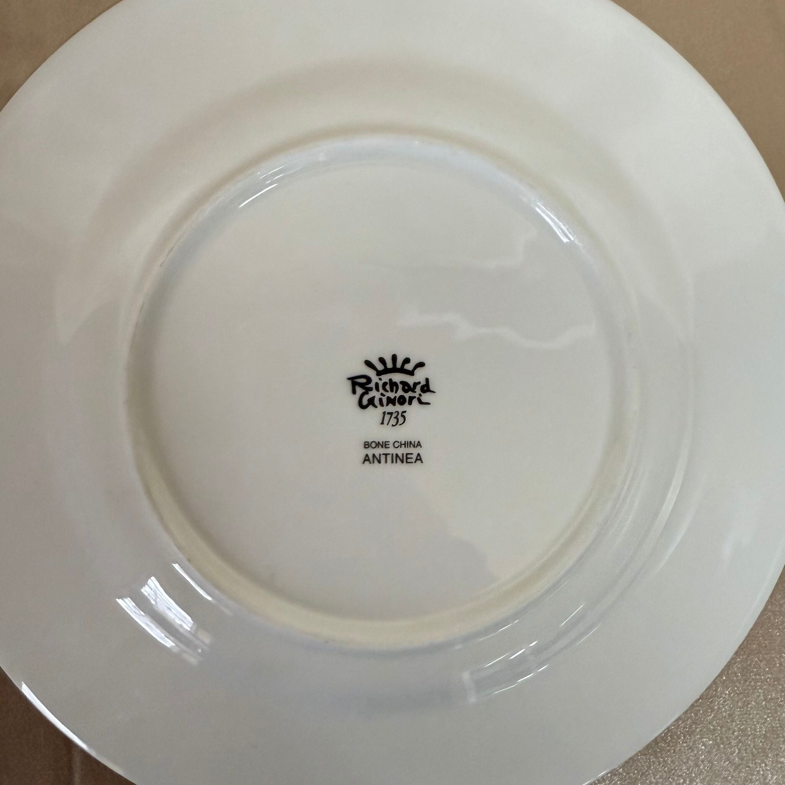 Richard Ginori Antinea Edera Dessert Plate Set of 3