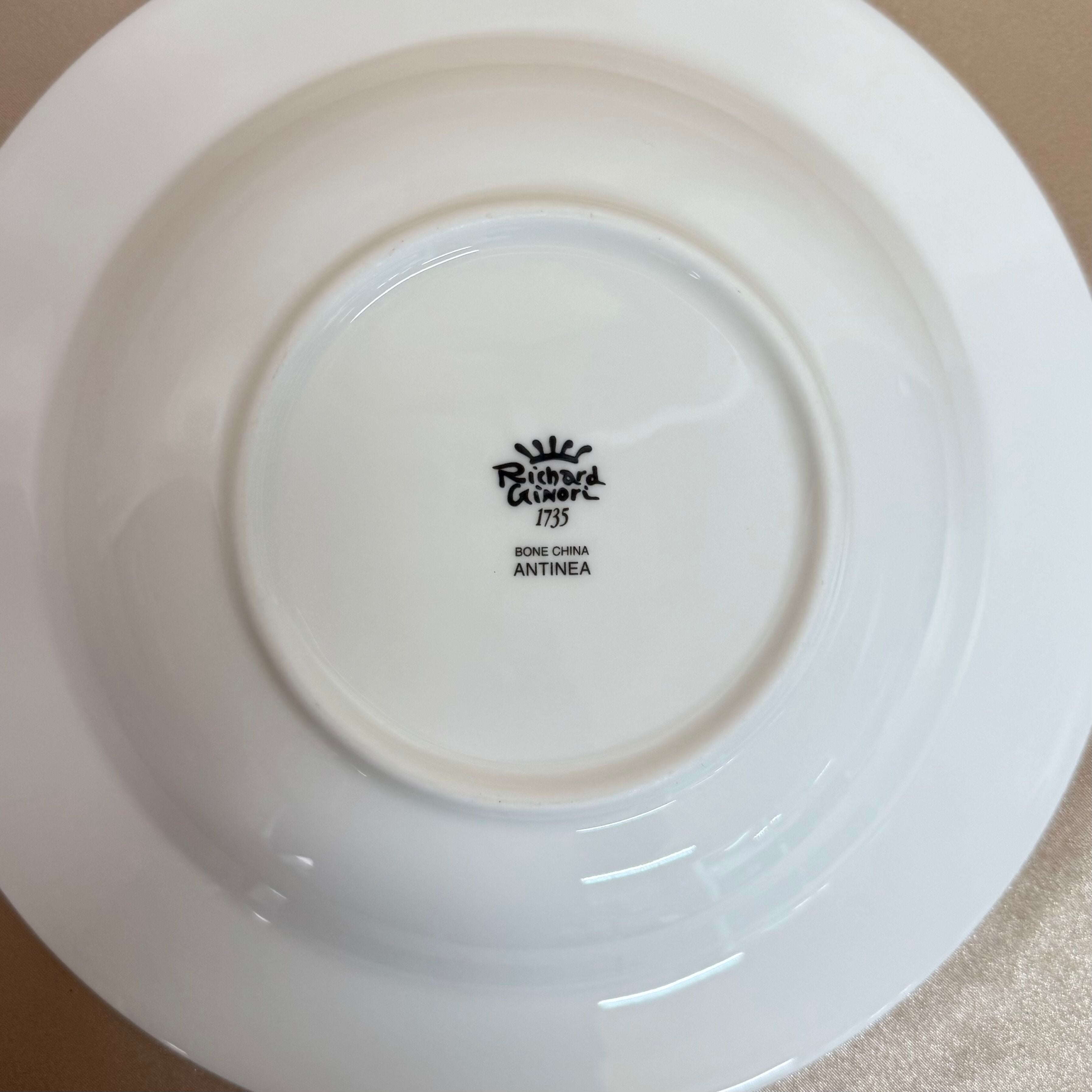 Richard Ginori Antinea Edera Soup Plate Set of 3