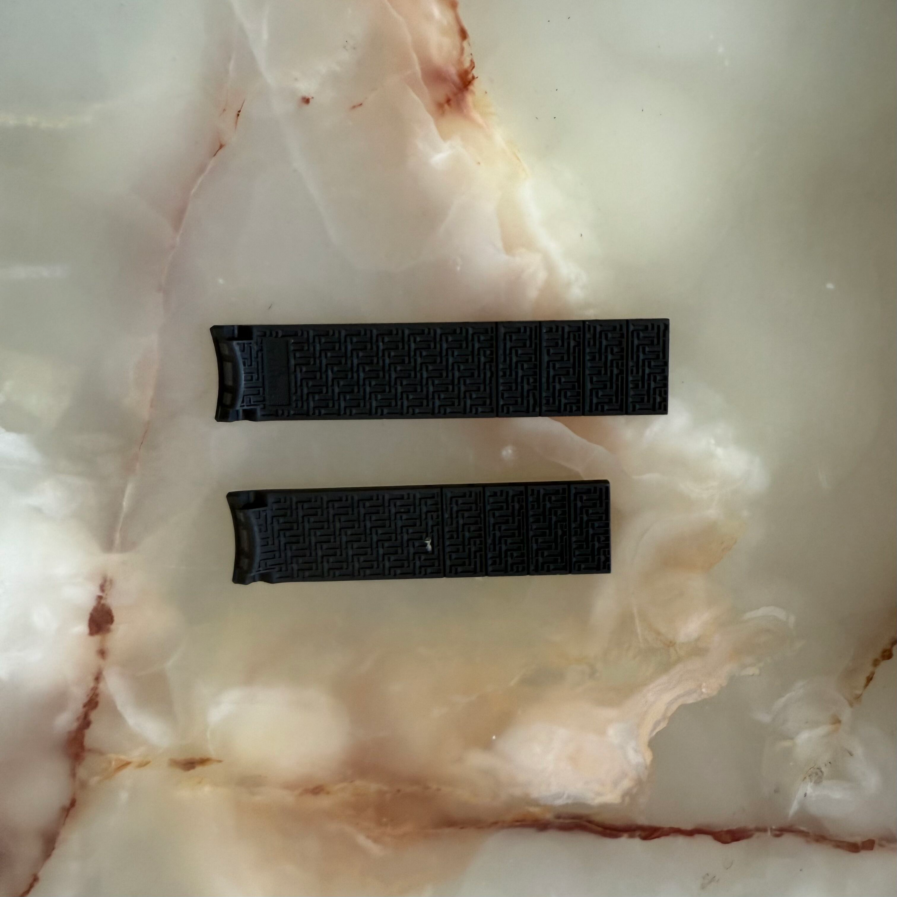 Authentic Tissot Black Rubber Watch Strap Band 20mm T069417A