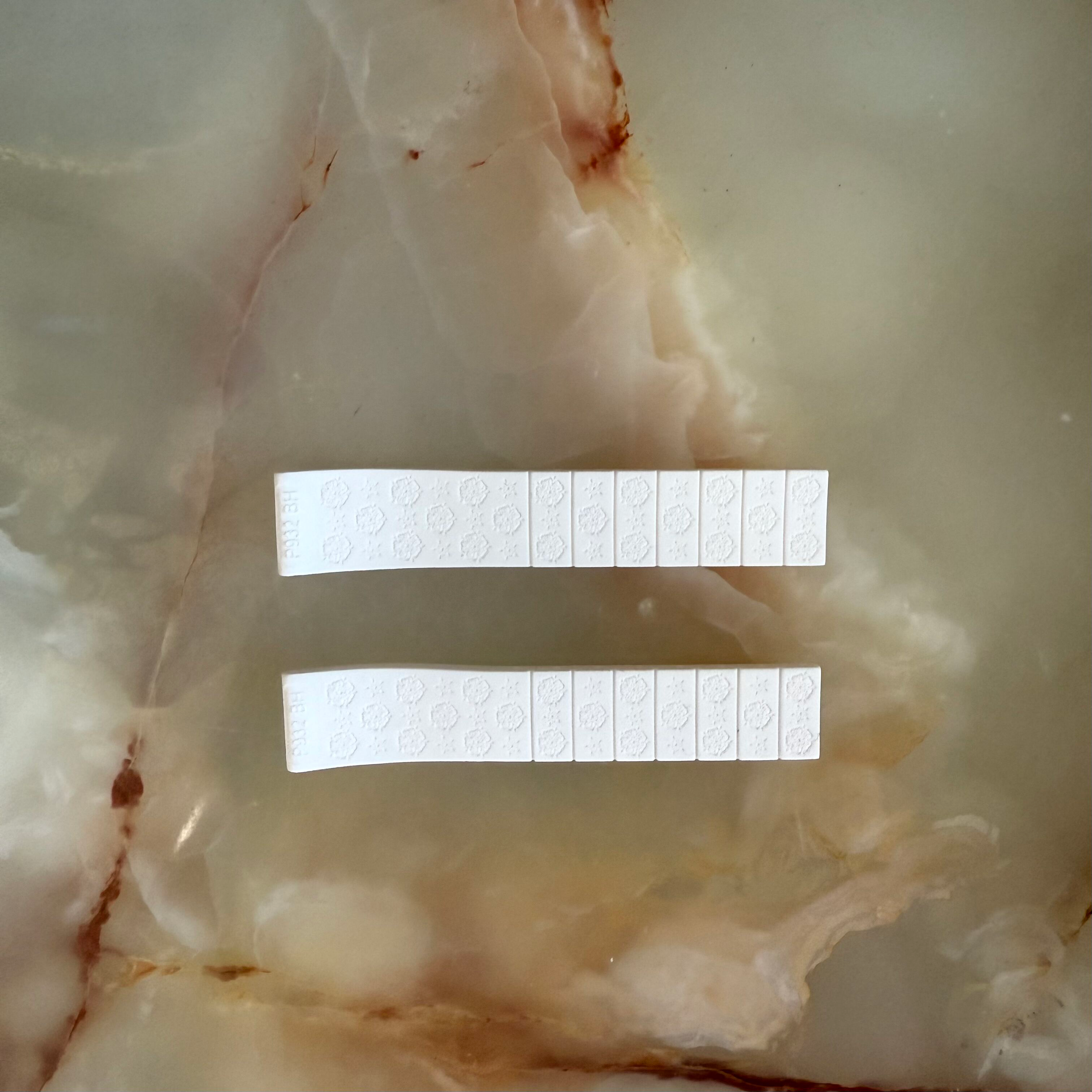 Authentic Tissot White Rubber Watch Strap Band 17mm P932BH