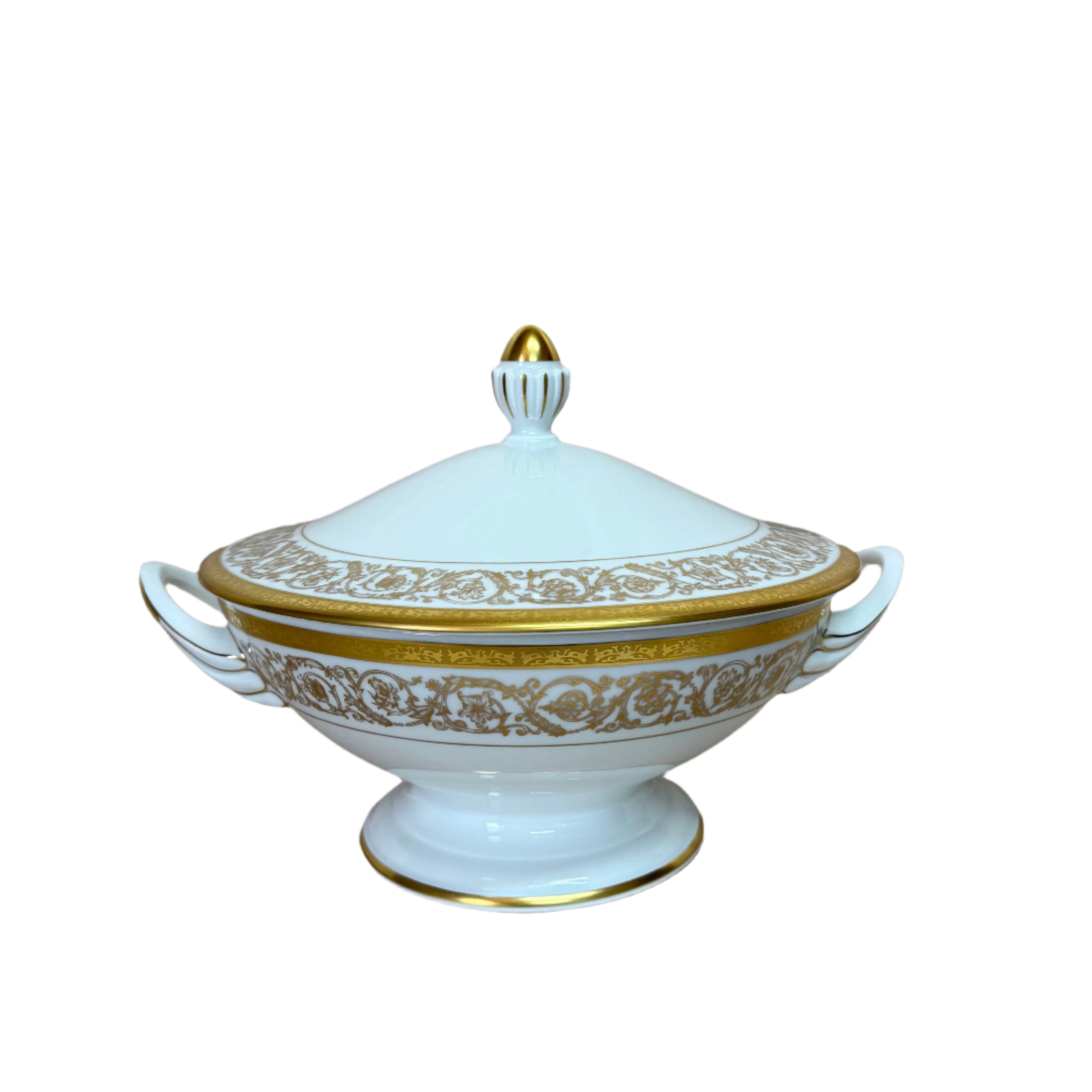 Christofle Orangerie Vegetable Dish with Cover 7660310