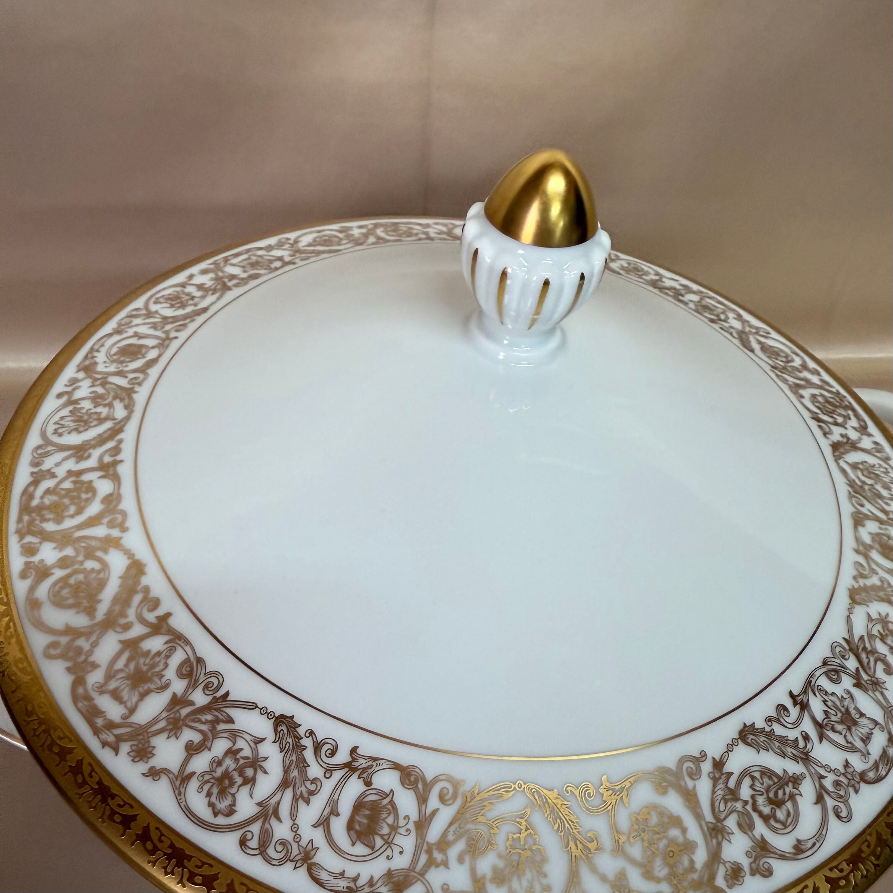 Christofle Orangerie Vegetable Dish with Cover 7660310