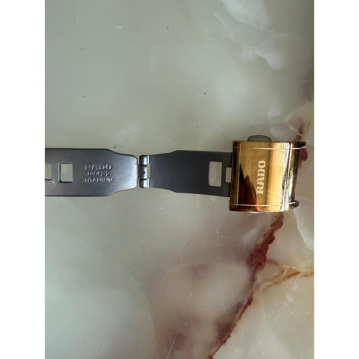 Authentic RADO Gold Titanium Deployant Buckle 19mm 04422