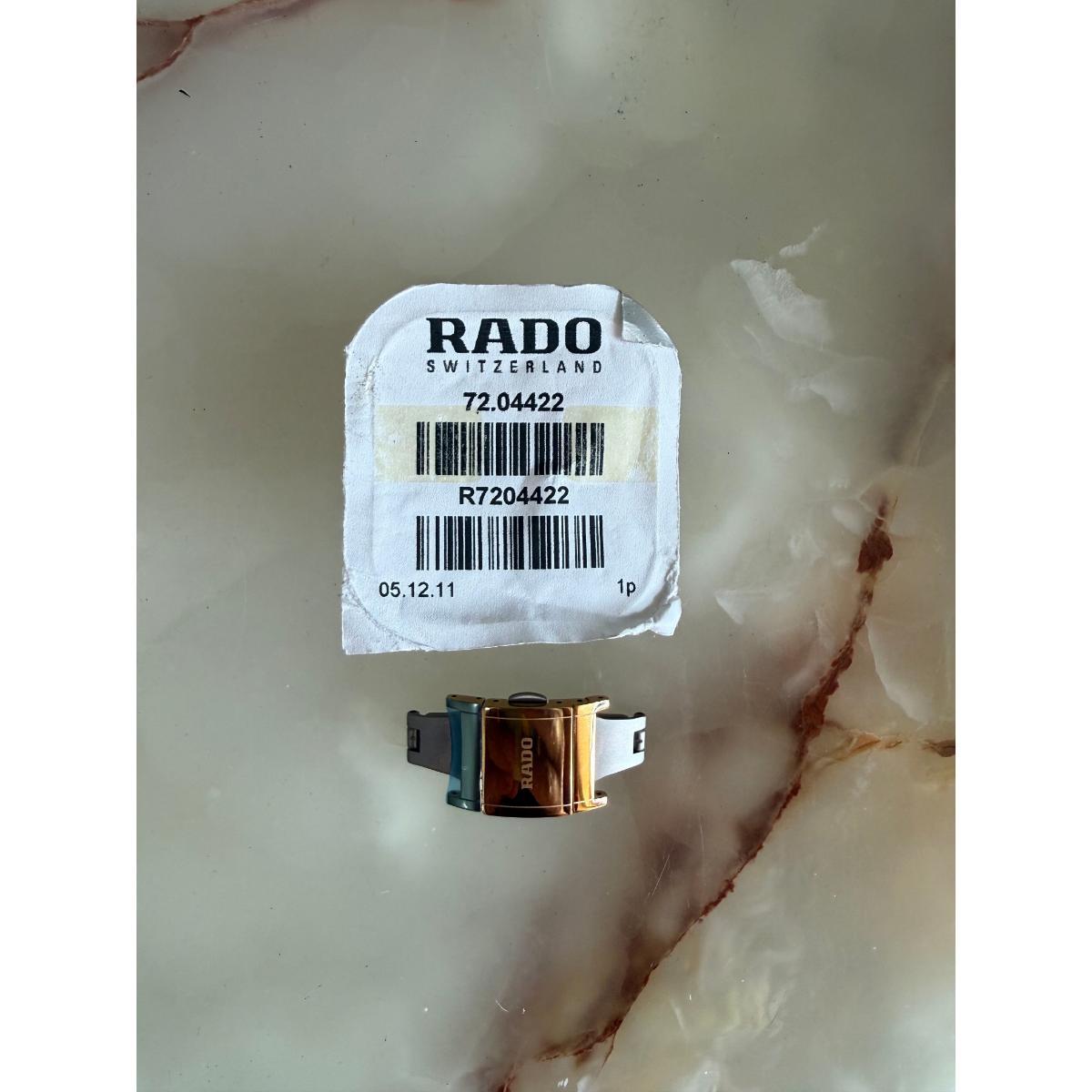 Authentic RADO Gold Titanium Deployant Buckle 19mm 04422