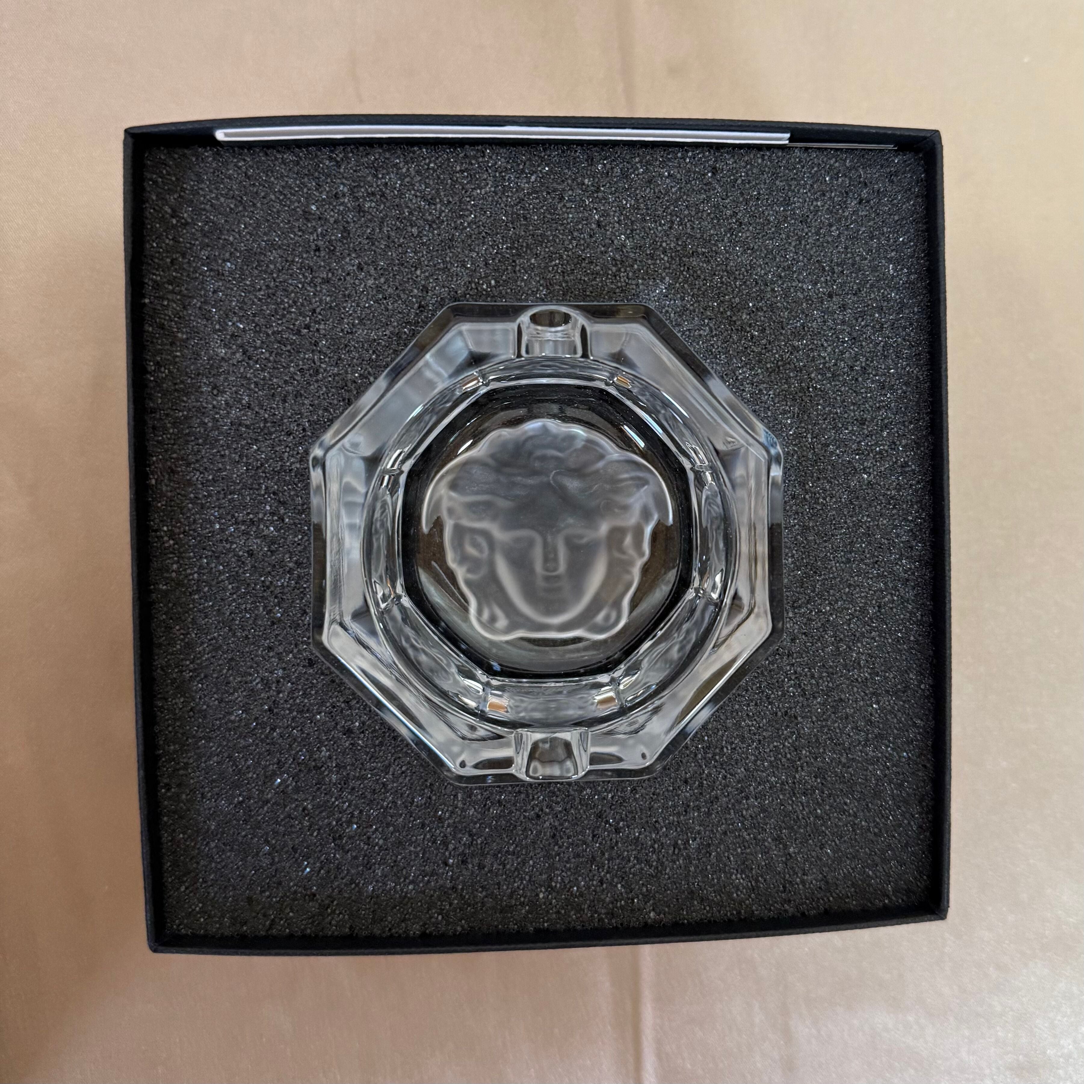 Versace by Rosenthal Medusa Lumiere Ashtray Small 47508