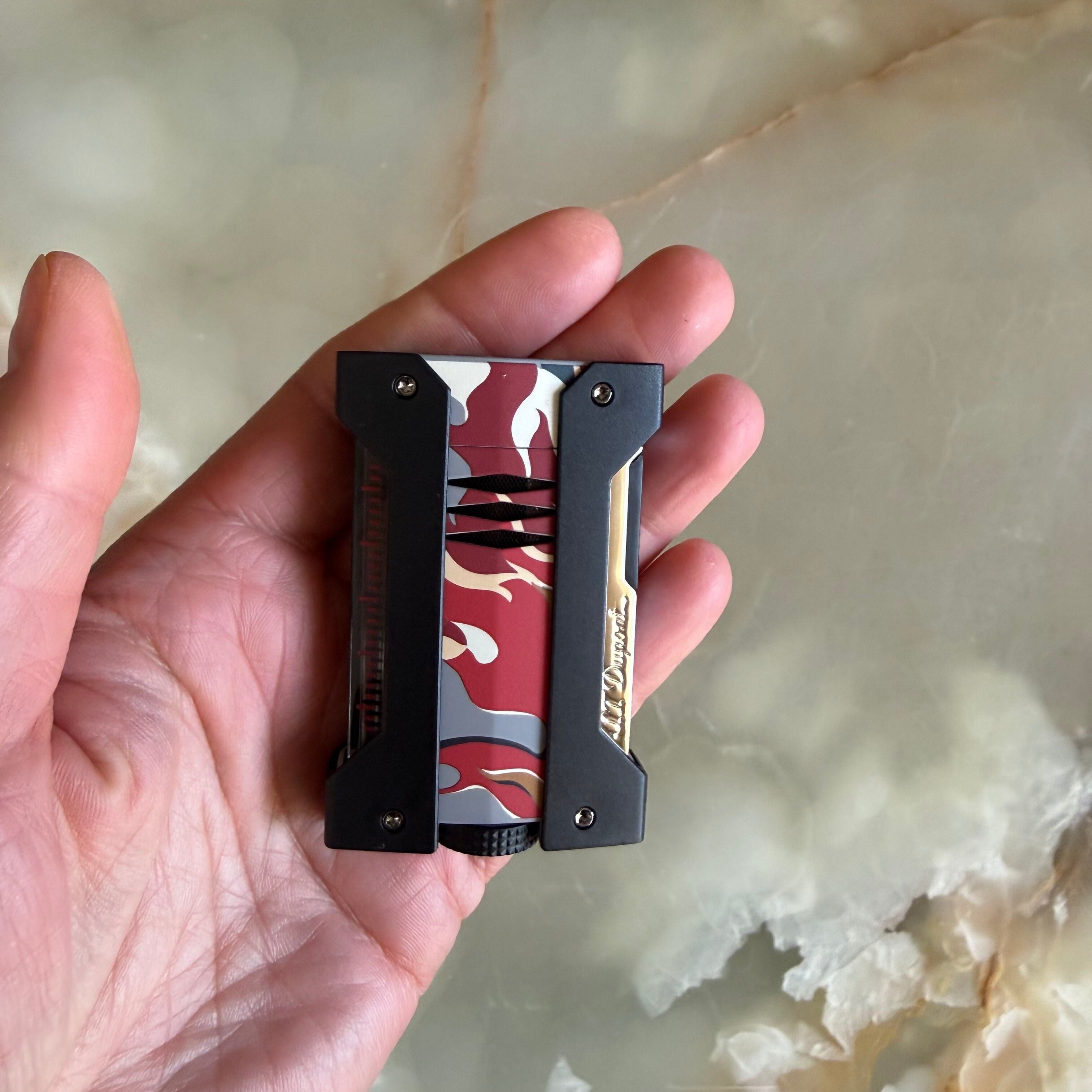 S.T. Dupont Defi Extreme Camo Red Lighter 021451