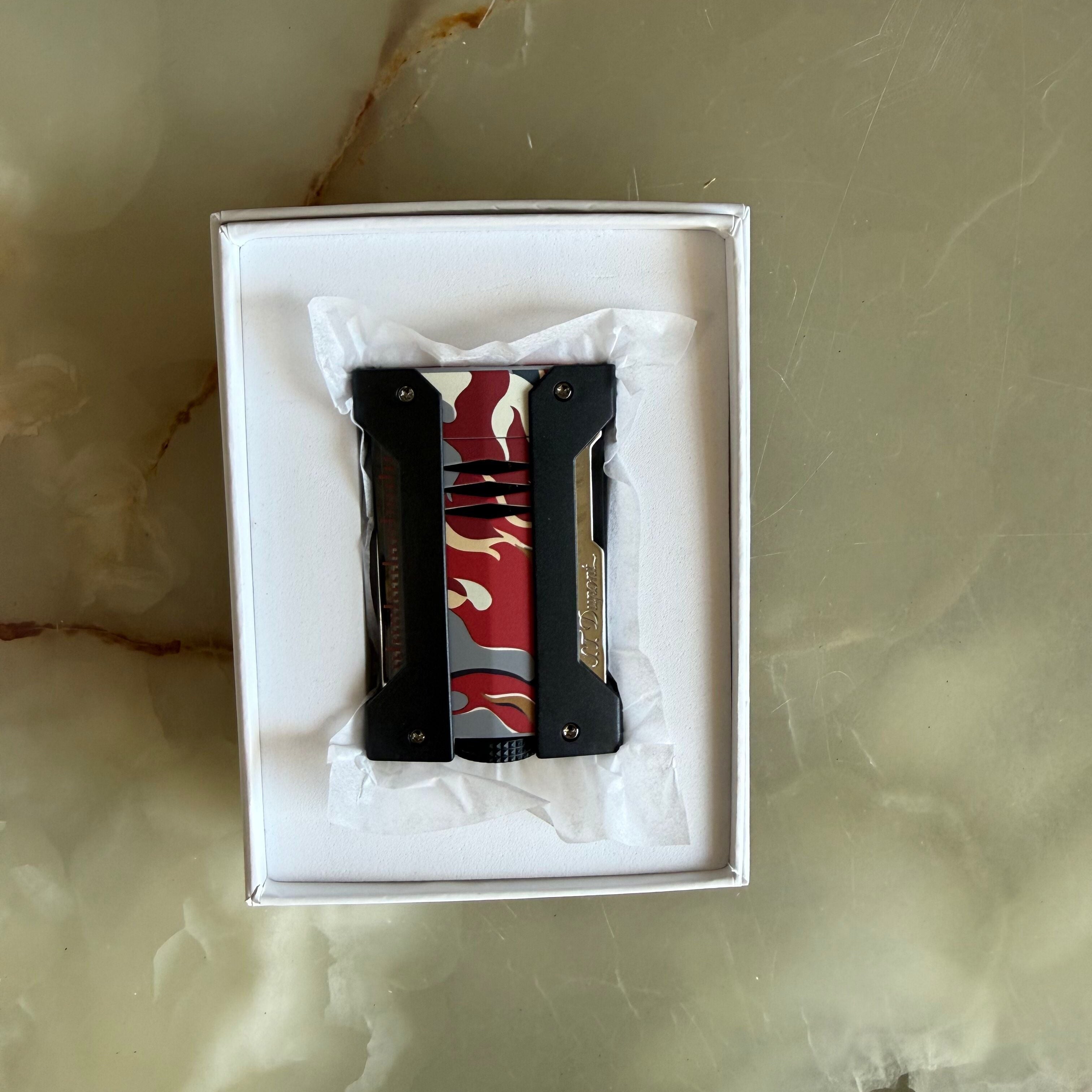 S.T. Dupont Defi Extreme Camo Red Lighter 021451