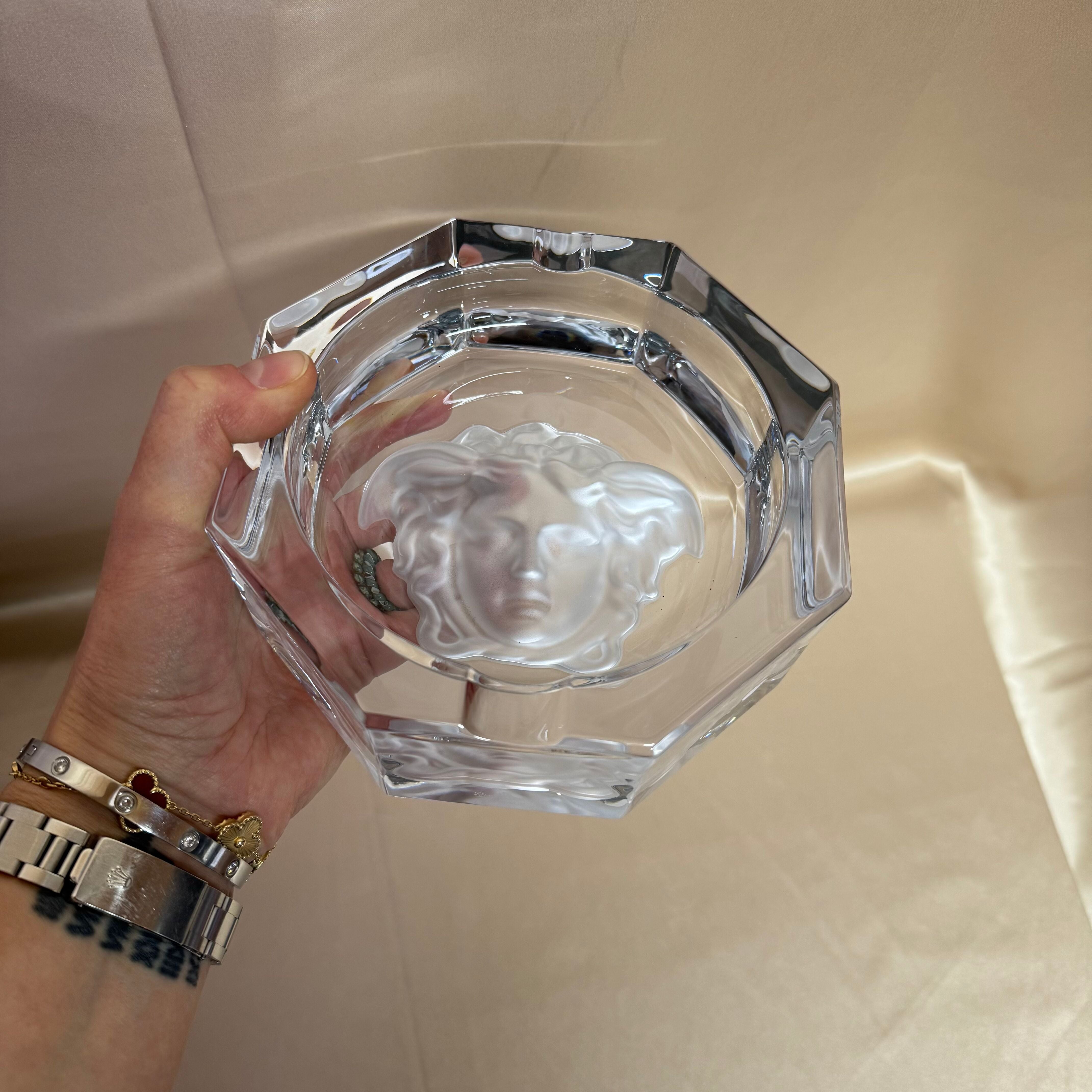 Versace by Rosenthal Medusa Lumiere Ashtray Large 47516