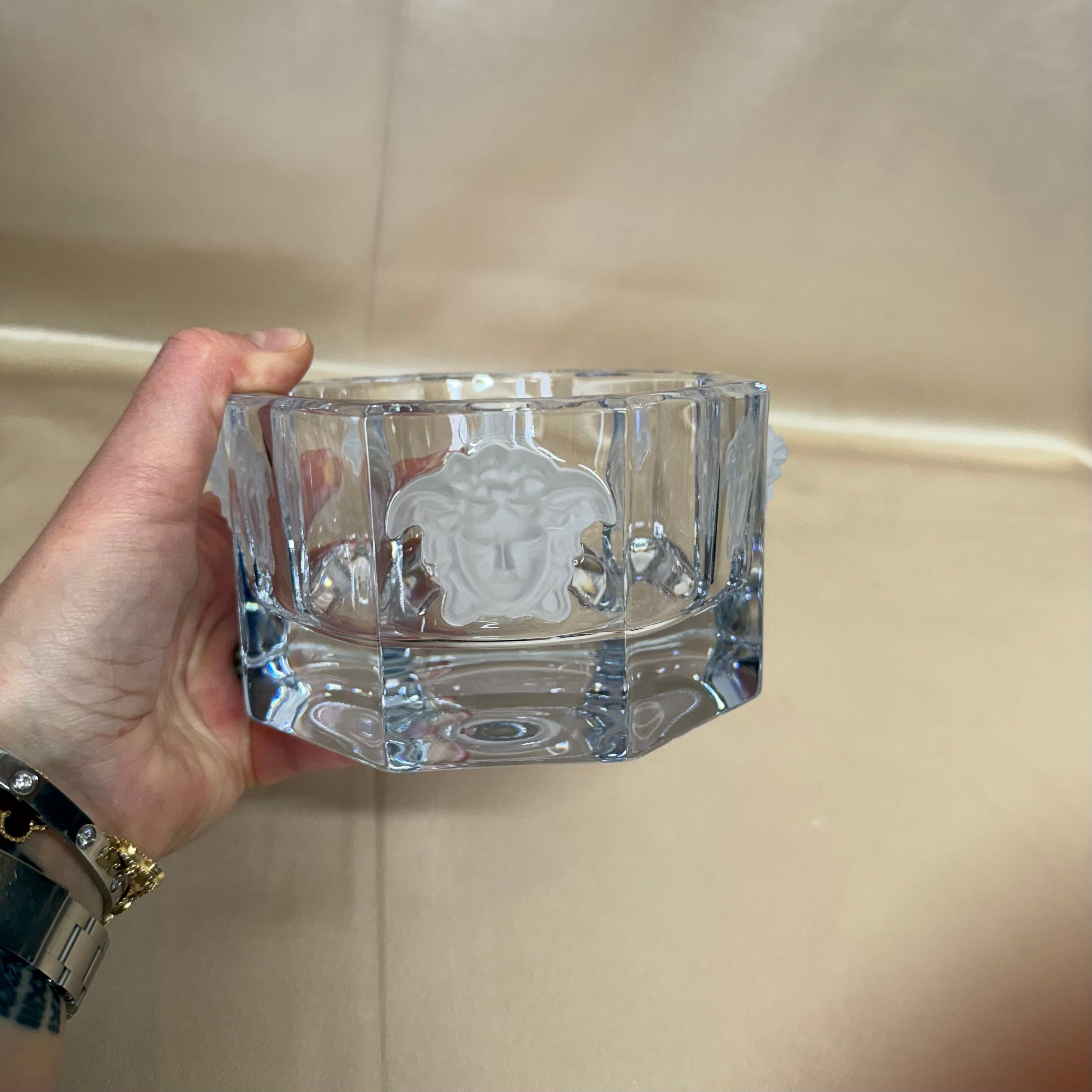 Versace by Rosenthal Medusa Lumiere Bottle Coaster 45009