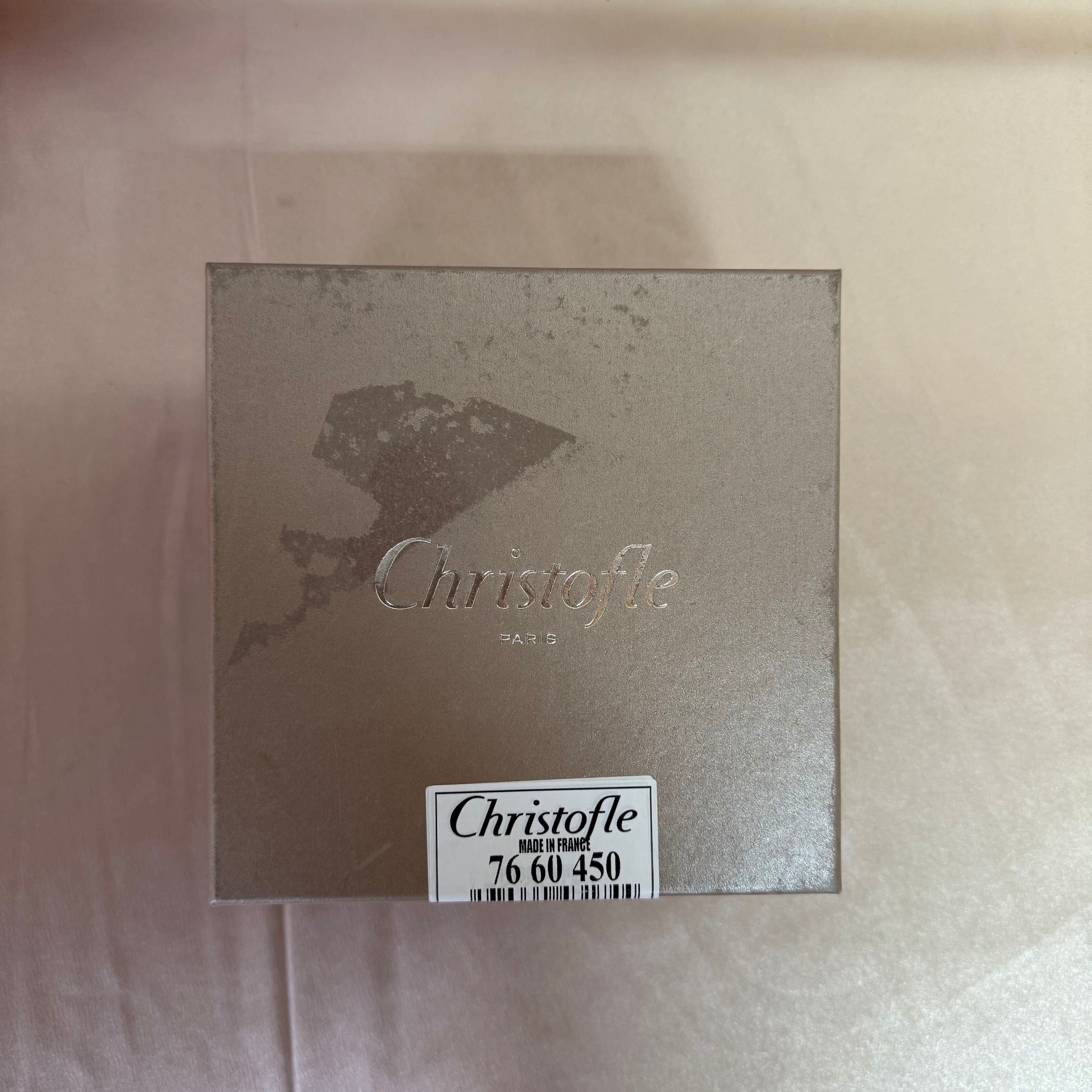 Christofle Orangerie Gold Sugar Bow & Creamer Set