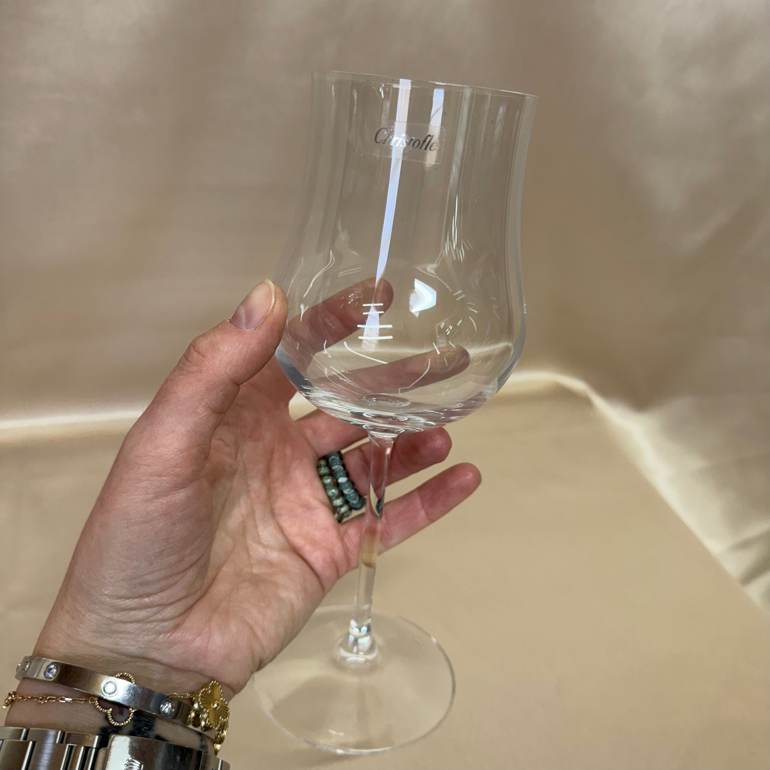 Christofle Vinea Wine Glass Set of 2 7912052