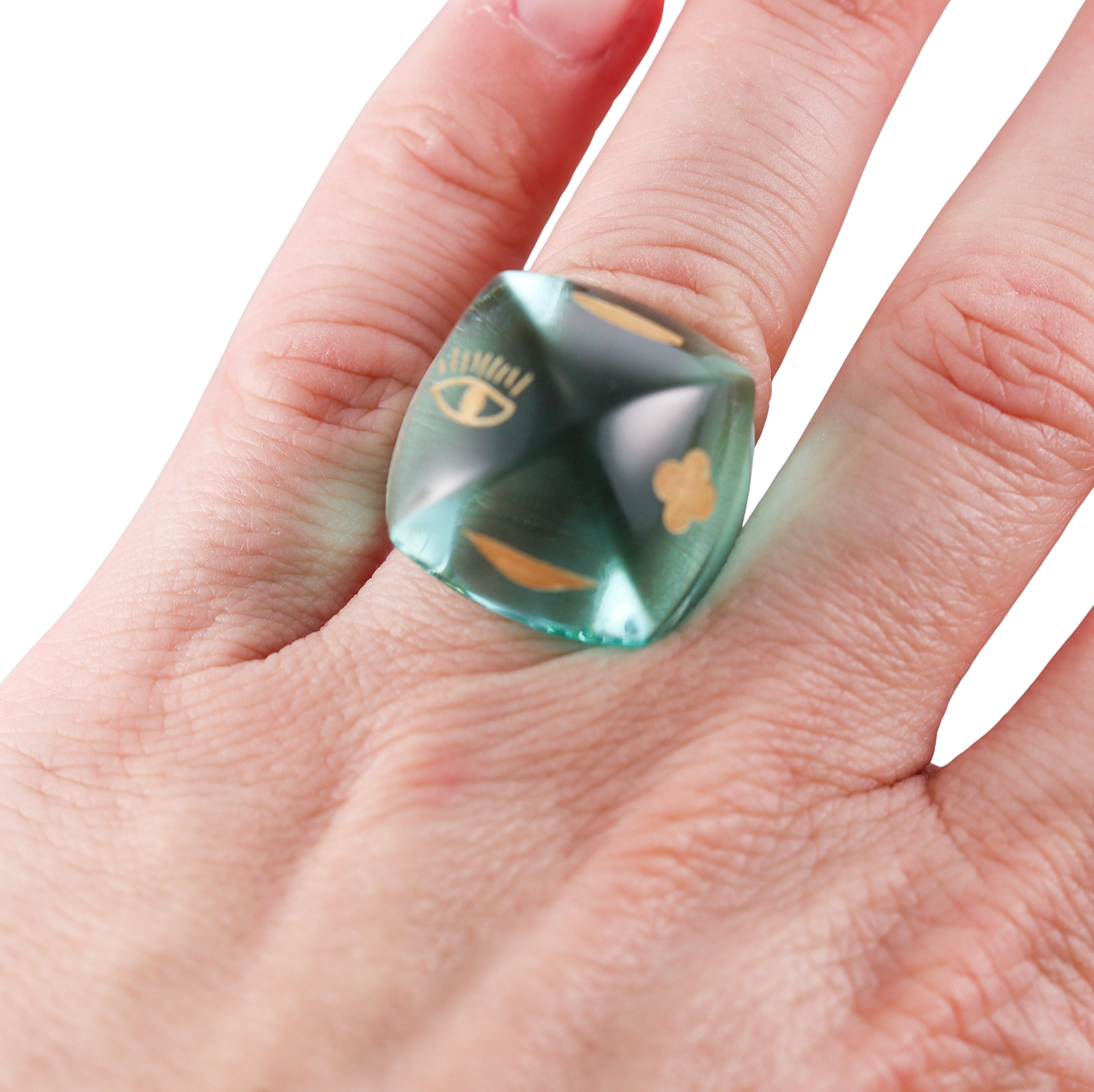 Baccarat Jewelry Medicis Pop Crystal Ring 2814282