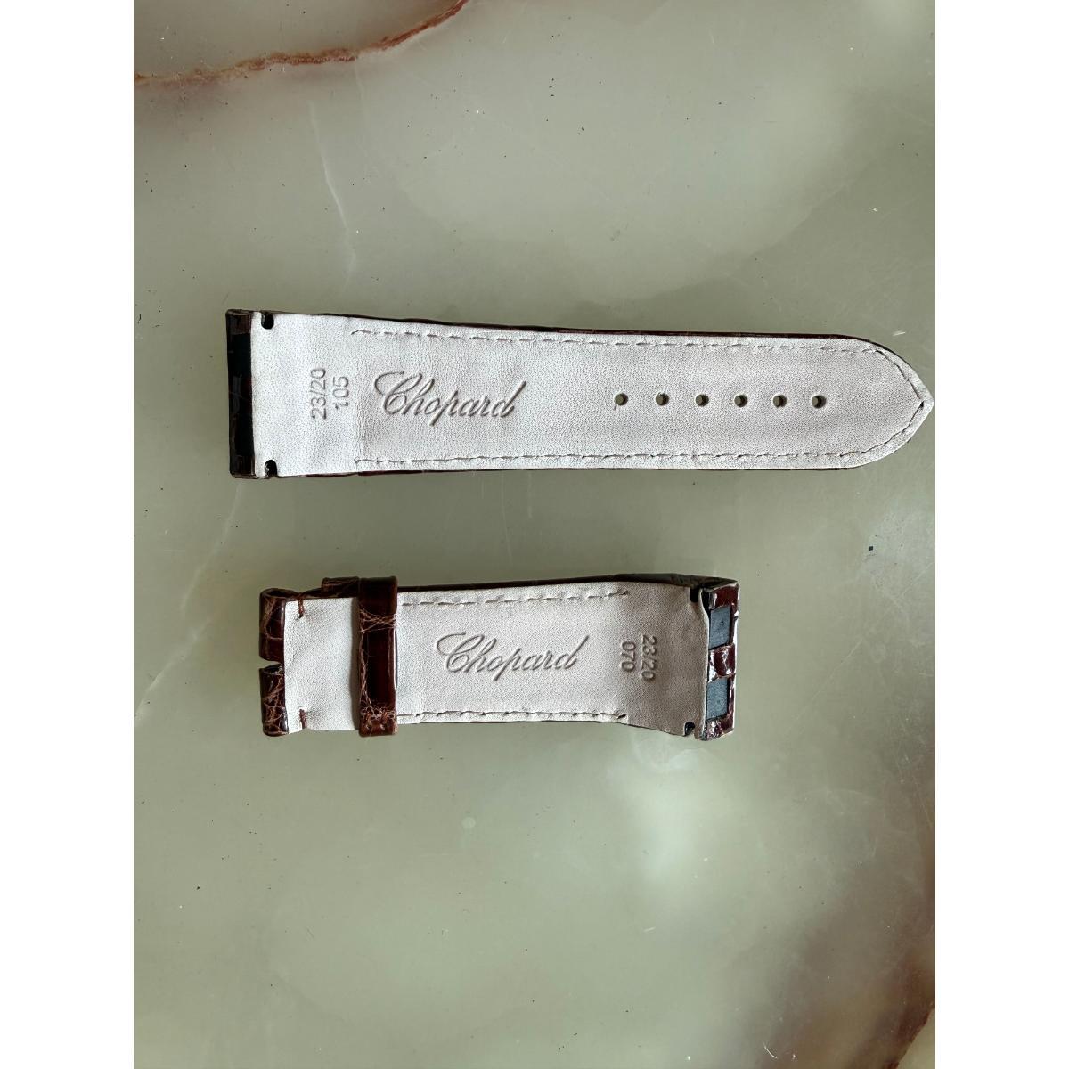 Authentic Chopard Brown Alligator Watch Strap Band 23mm