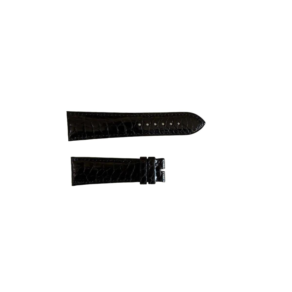 Authentic Chopard Black Alligator Watch Strap Band 22mm