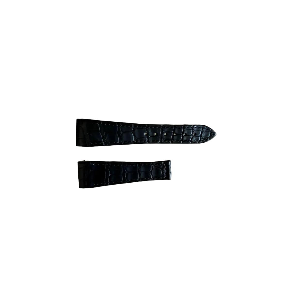 Authentic Chopard Black Alligator Watch Strap Band 22mm B0200-0034