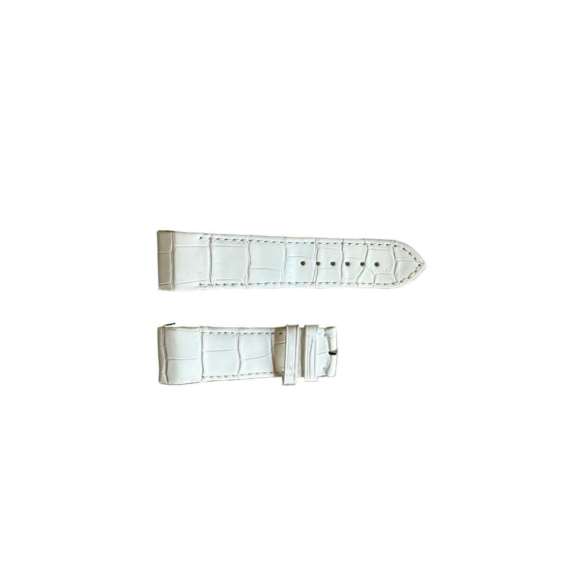 Authentic Chopard White Alligator Watch Strap Band 23mm