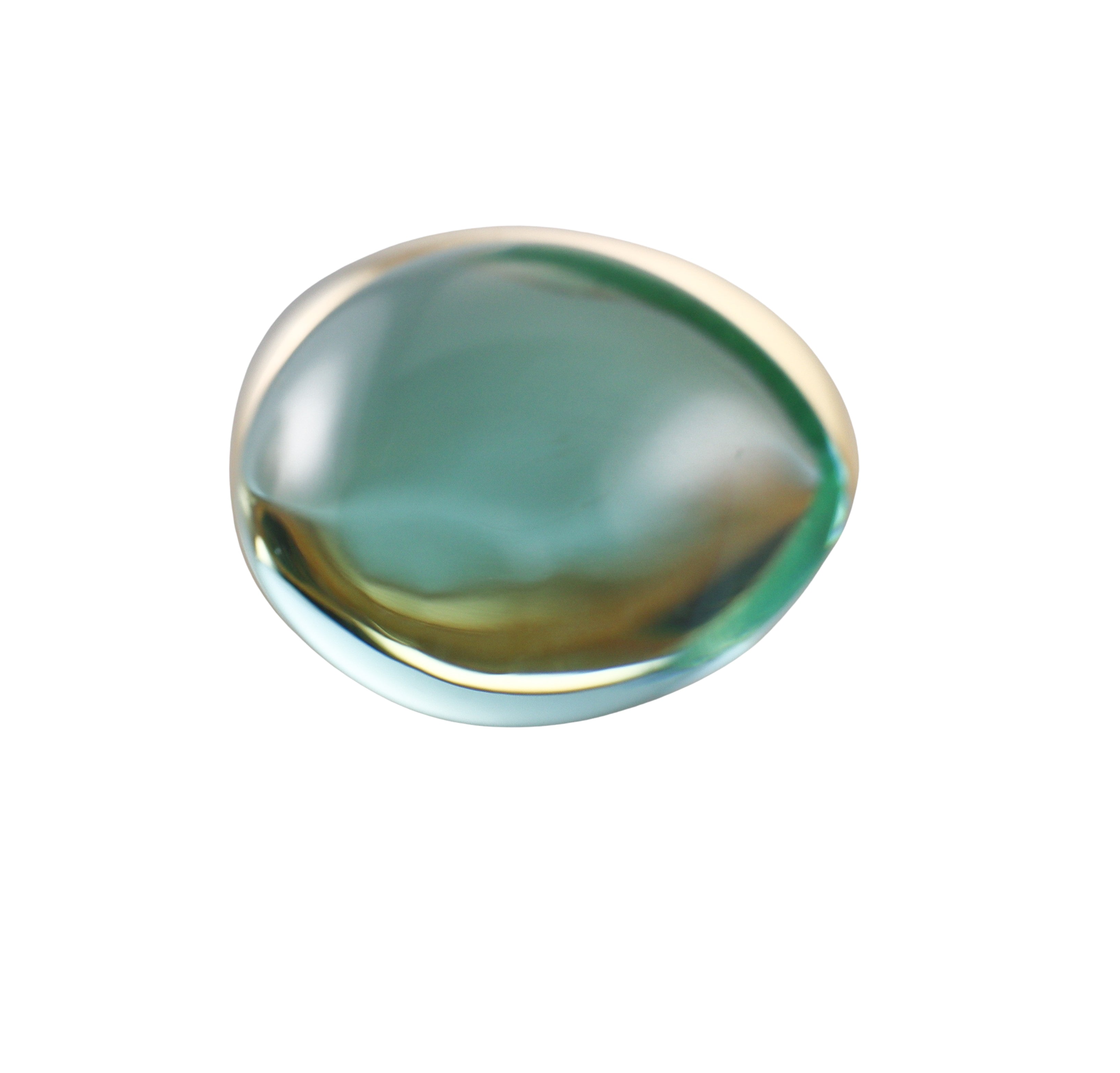 Baccarat Galea 18k Gold Vermeil Sterling Silver Crystal Ring 2805634