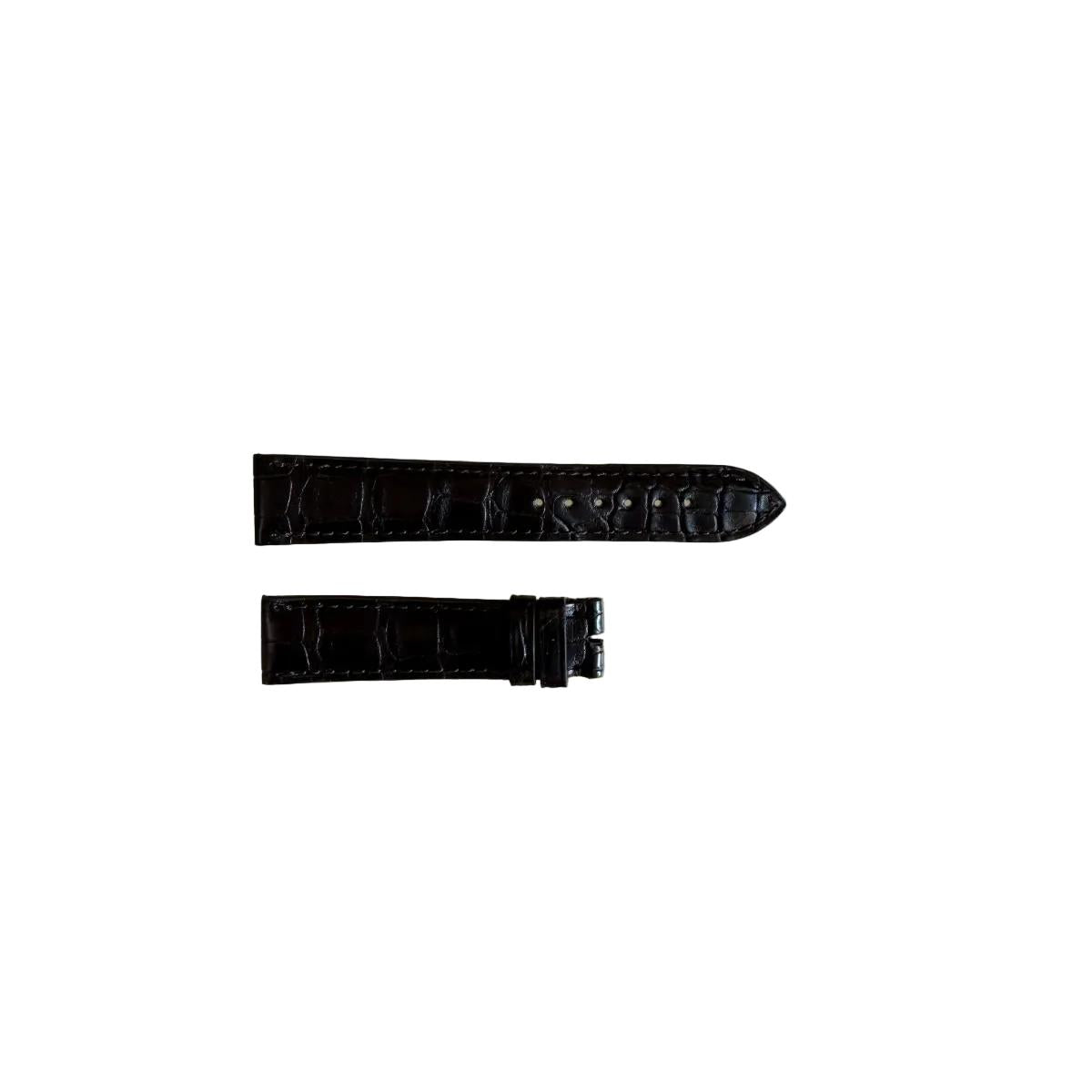 Authentic Chopard Brown Alligator Watch Strap Band 18mm C0206-0504