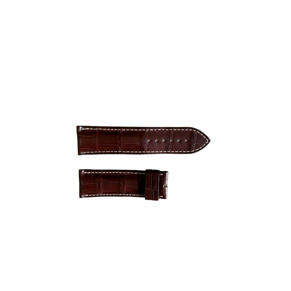 Authentic Chopard Brown Alligator Watch Strap Band 23mm C0208-0315