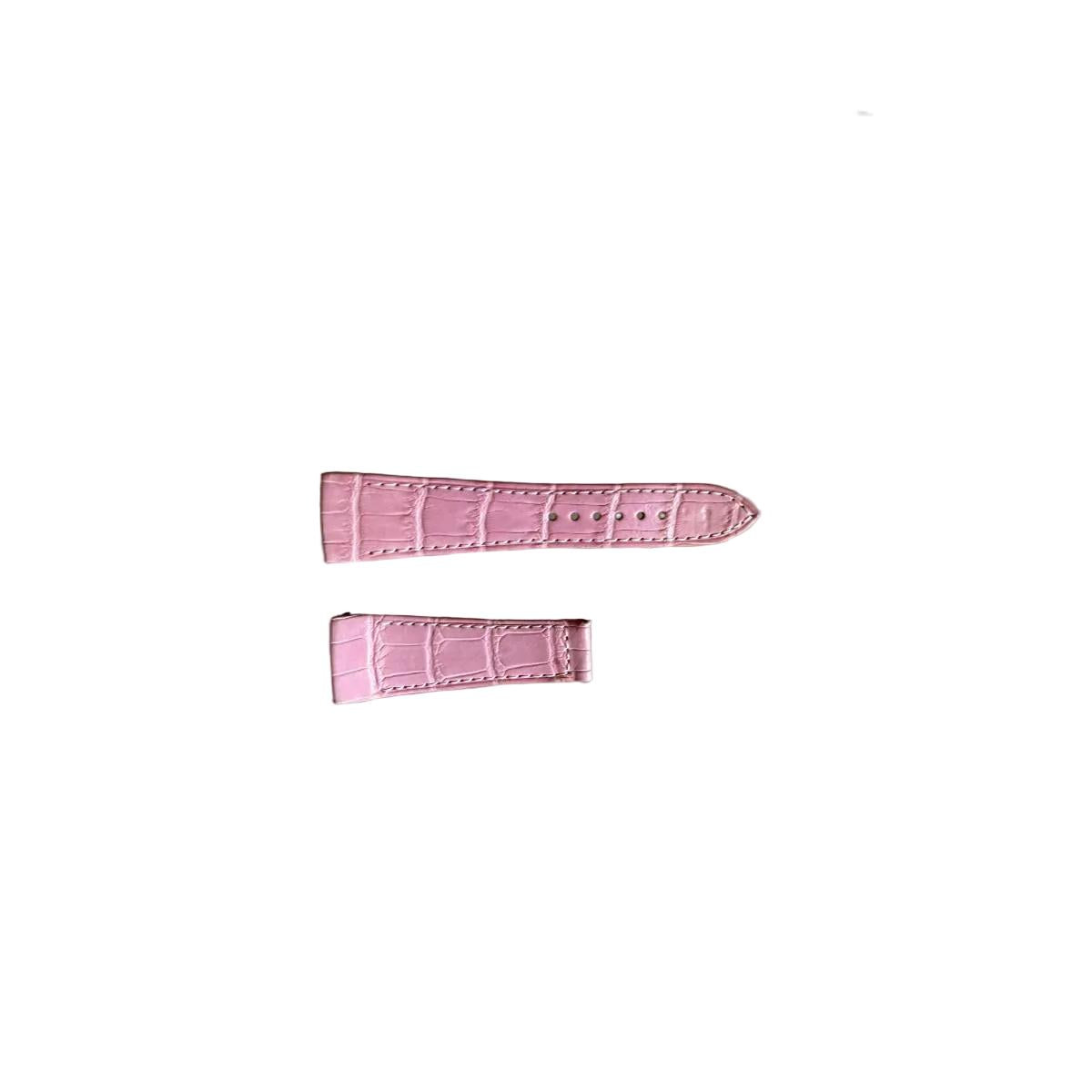 Authentic Chopard Pink Alligator Watch Strap Band 22mm