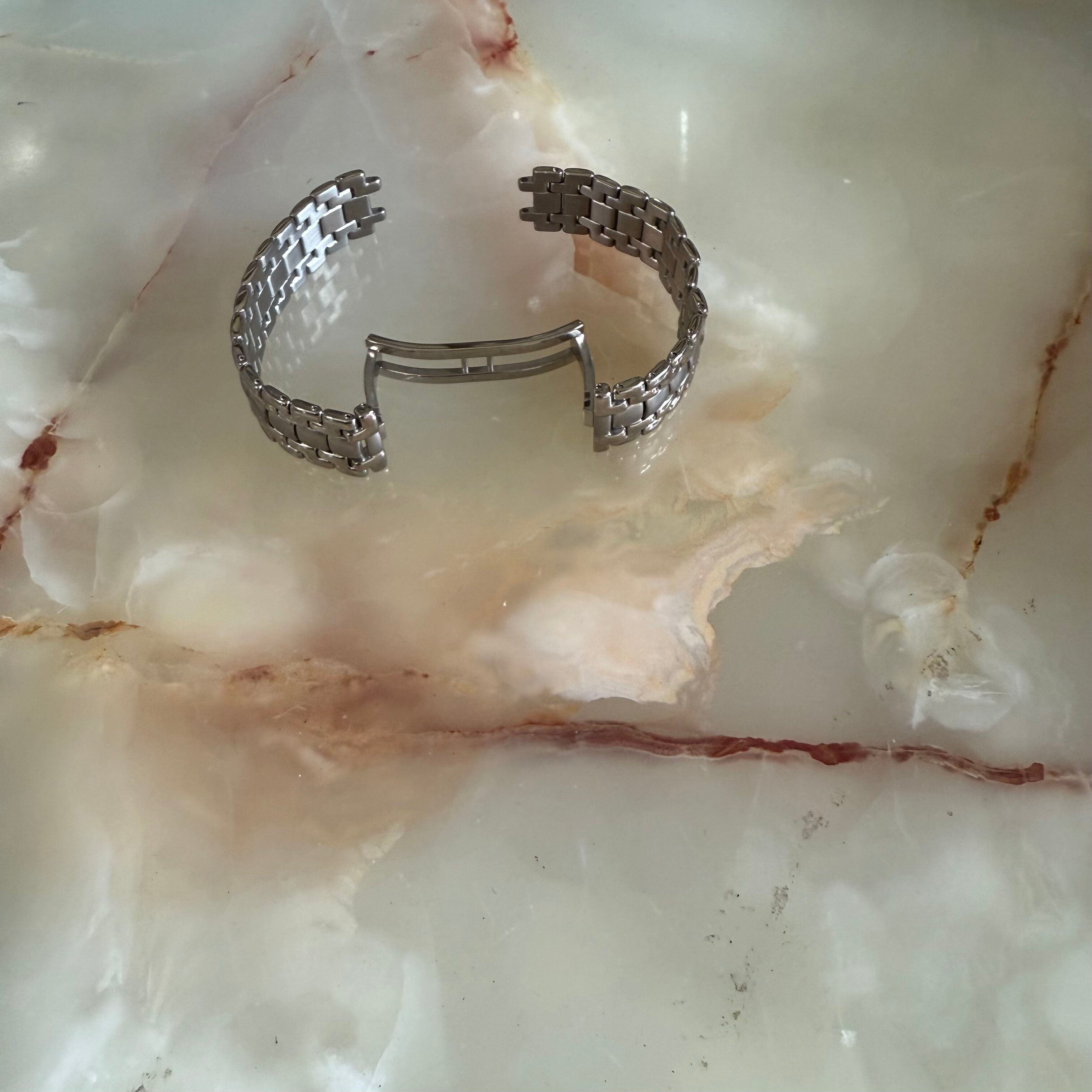 Authentic Maurice Lacroix Stainless Steel Watch Bracelet 18mm