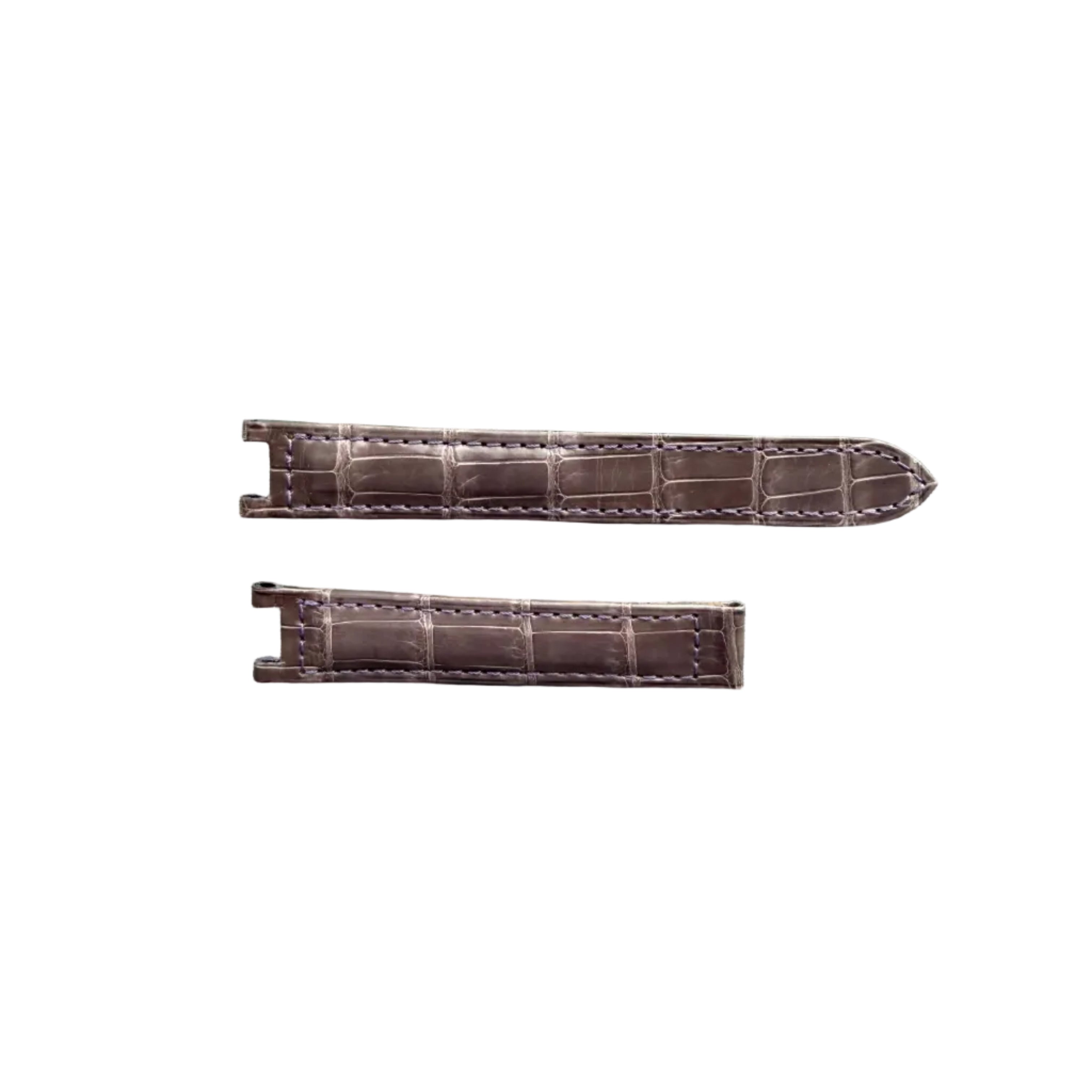Authentic Cartier Pasha Lavender Alligator Watch Strap Band 14.75mm