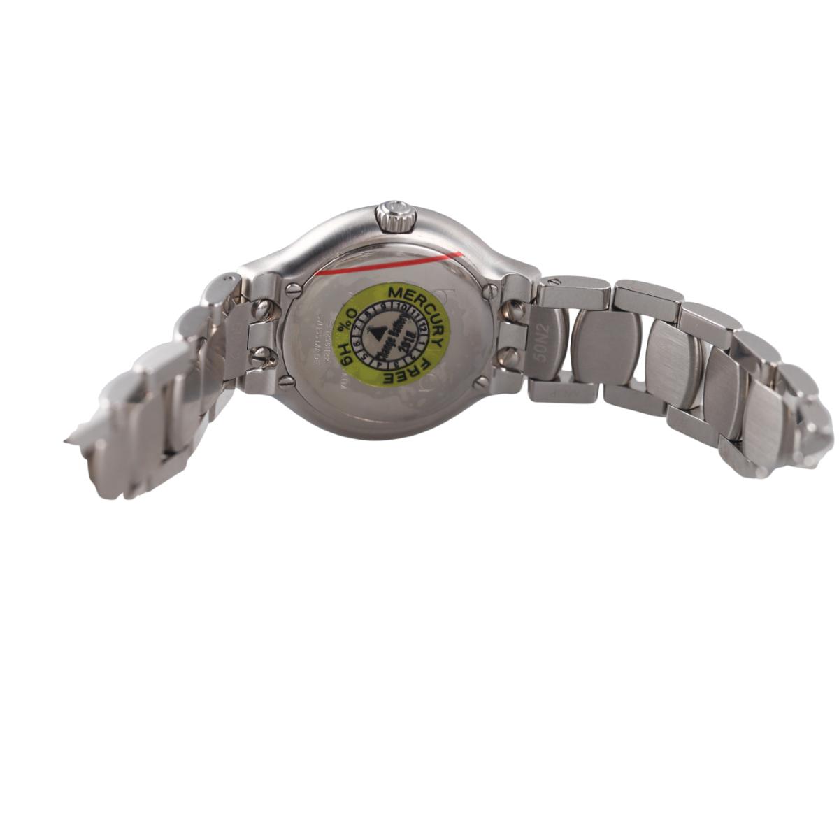 Ebel Beluga Collection Mother of Pearl Diamond Steel Lady's Watch 9256N22