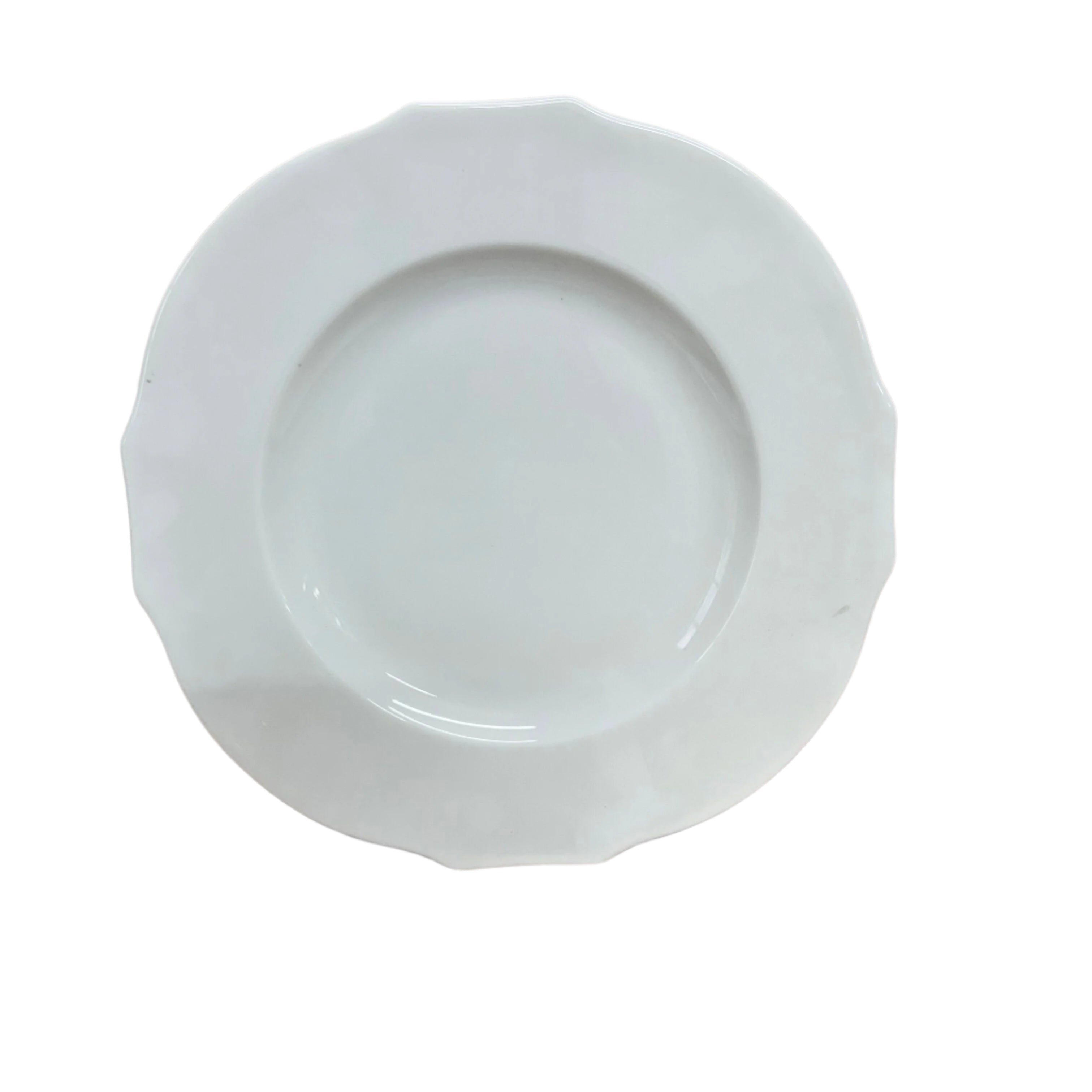 Richard Ginori Bianco White Plate Set of 3 Dinner Soup Dessert Plate Set