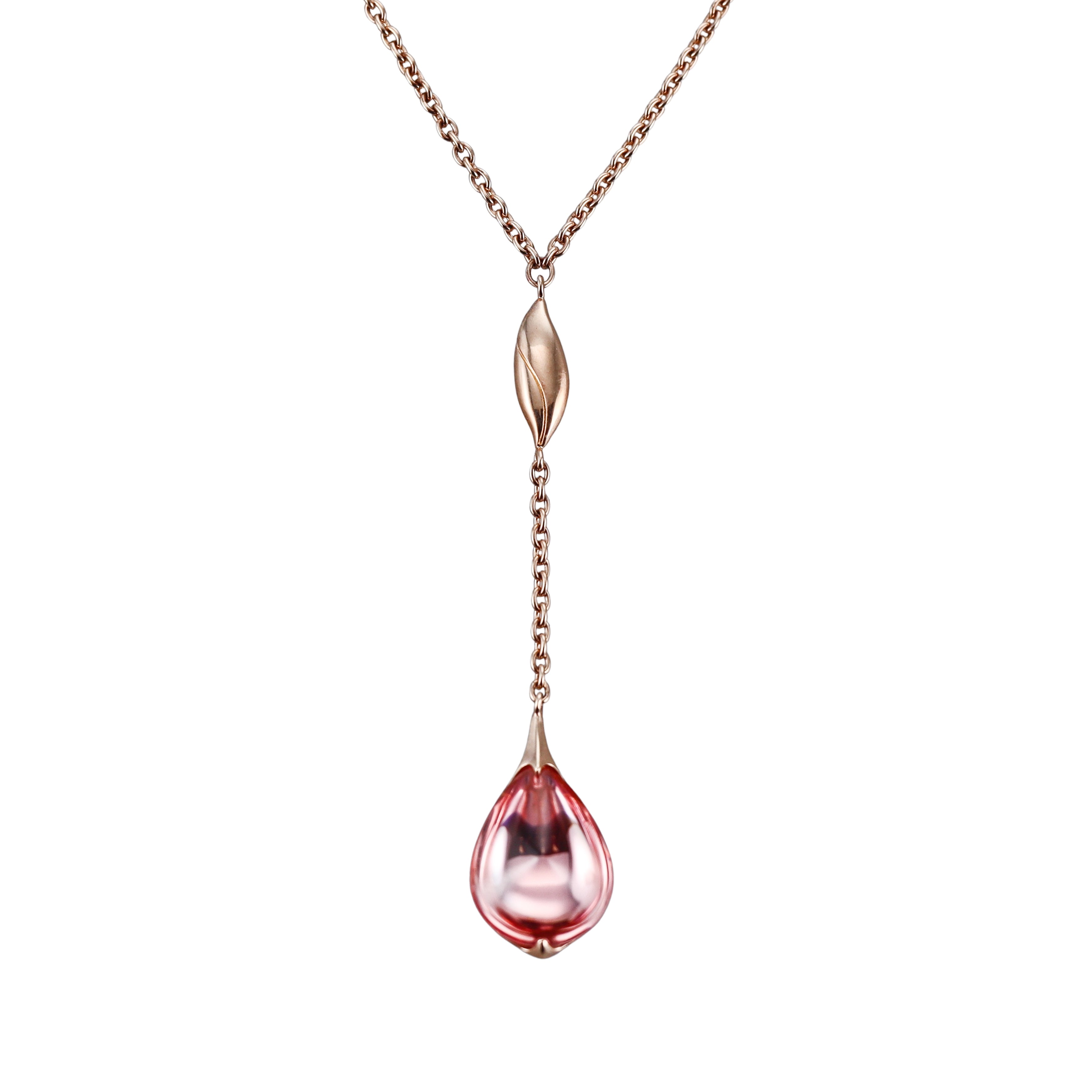 Baccarat 18k Gold Vermeil Sterling Silver Fleur De Psydelic Necklace 2806964