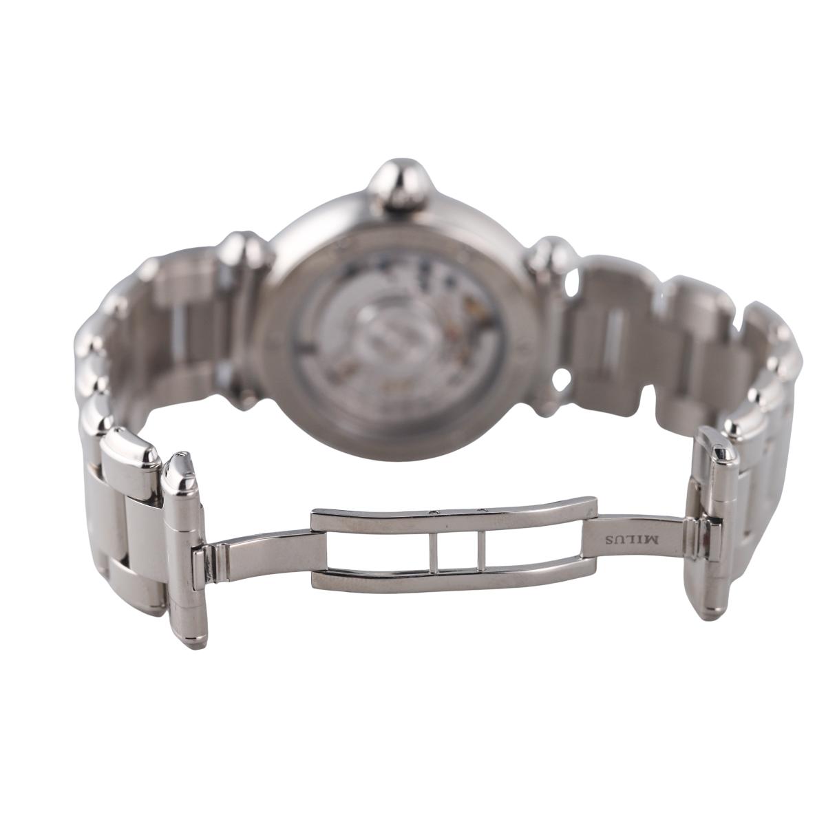Milus Merea Tri Retrograde Stainless Steel Automatic Lady's Watch MER SP01